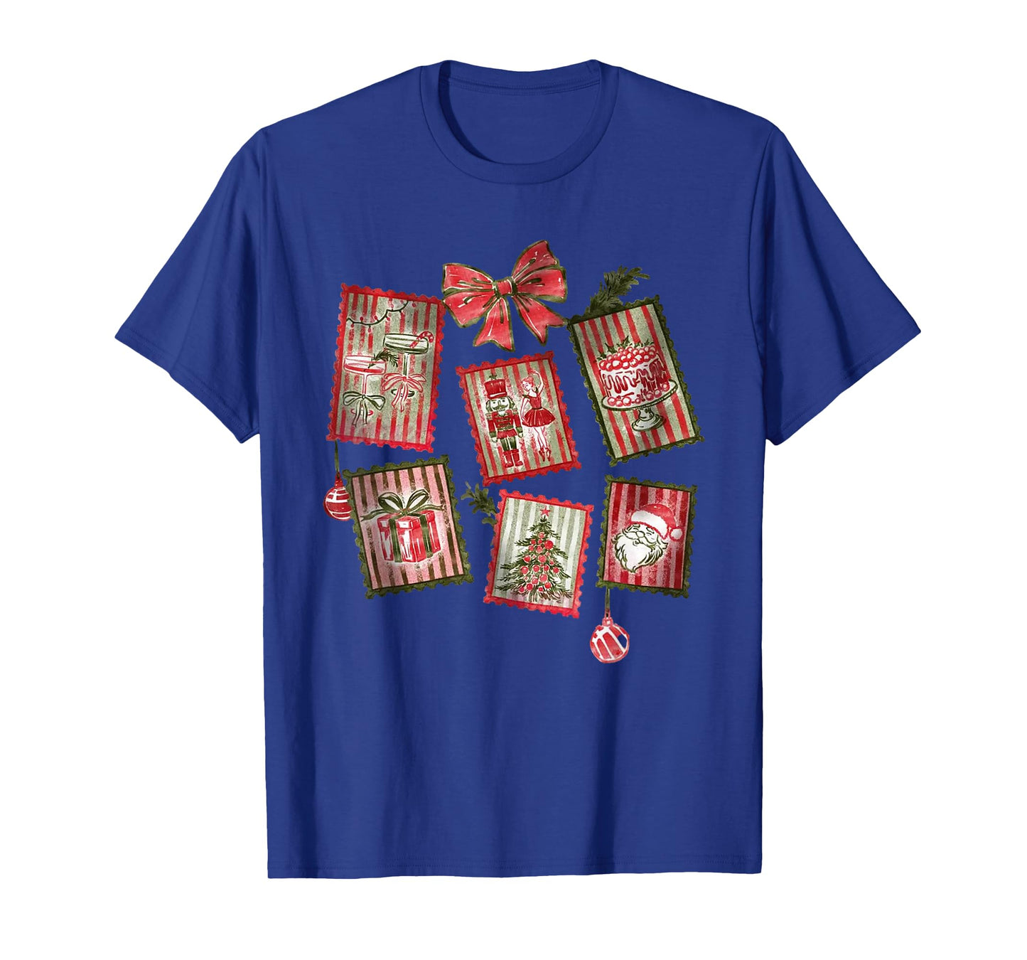 Vintage Whimsical Christmas Nutcracker Ballet Bachelorette T-Shirt