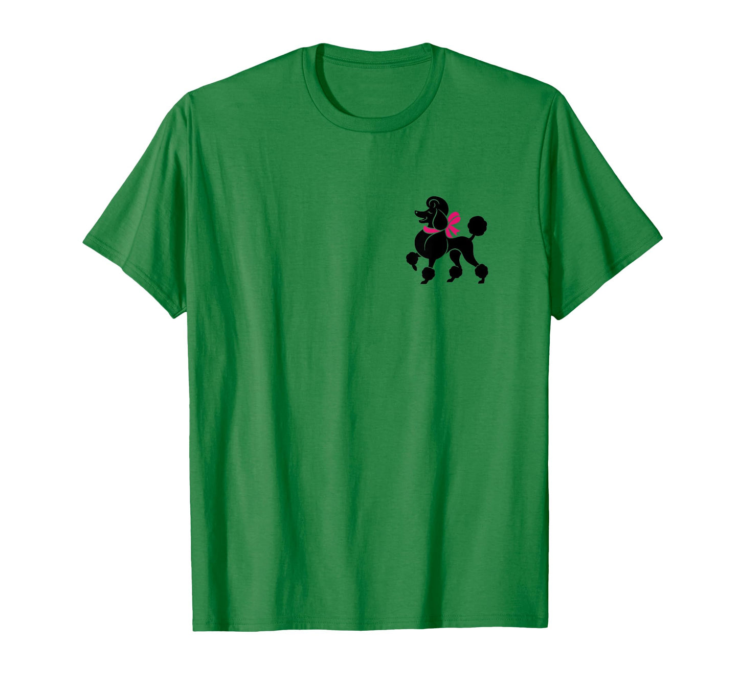 Sock Hop, Poodle, Pink Scarf T-Shirt