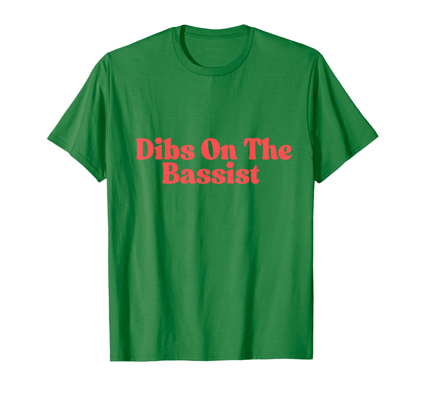 Retro Vintage Dibs On The Bassist Funny Bassist Lover T-Shirt