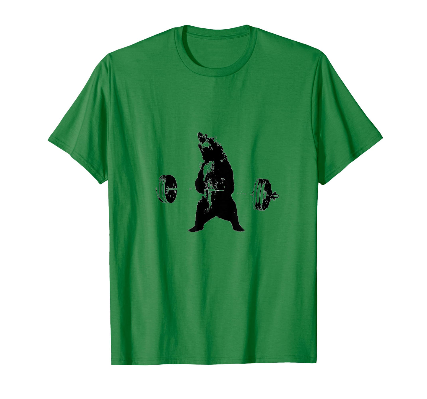 Lifting Motivation Gym Strong Grizzly Bear Exercise T-Shirt T-Shirt