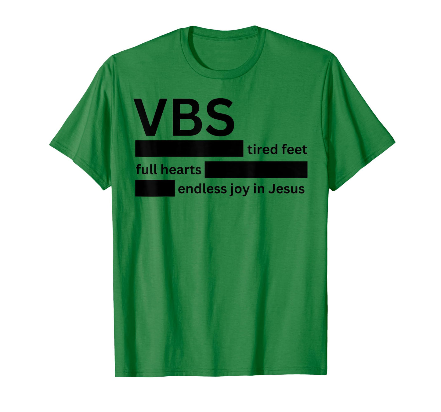 VBS Tired Feet Full Hearts Endless Joy in Jesus VBS 2024 T-Shirt