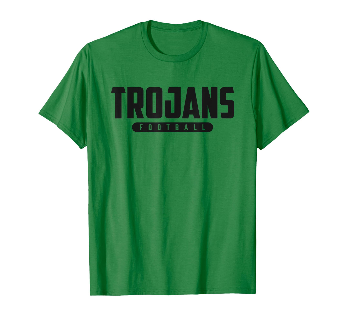 Green Sea Floyds Trojans Football T-Shirt