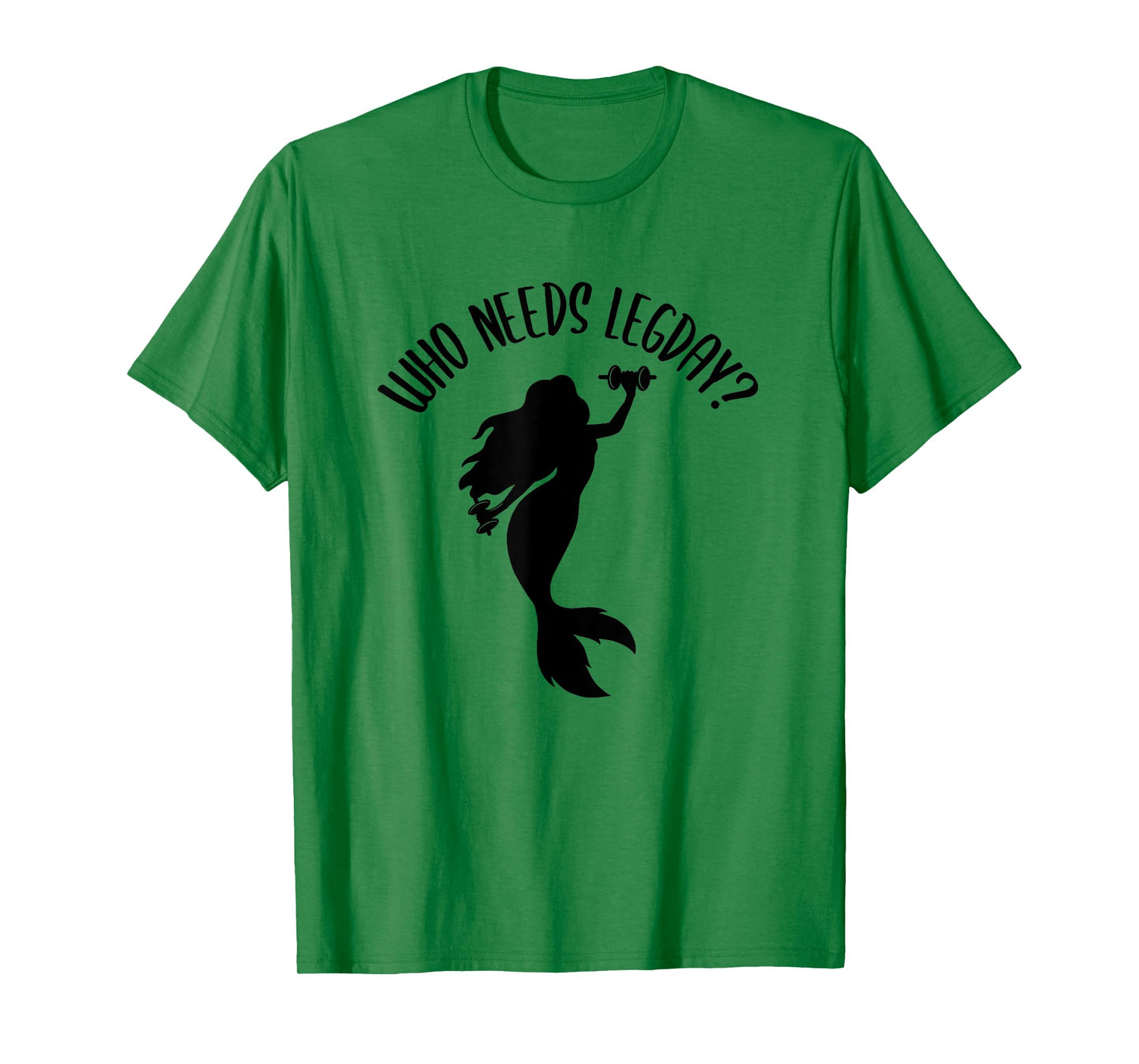 Funny Workout Mermaid Gym T-Shirt