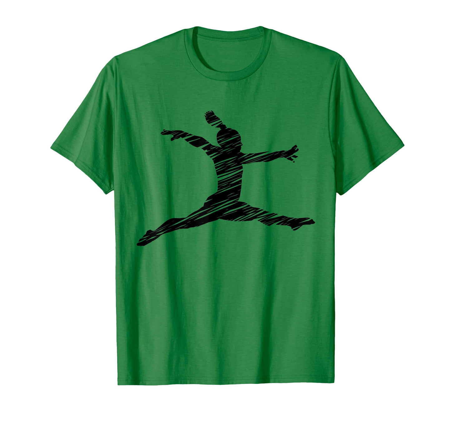 Gift Idea Gymnastics Ladies Retro Gymnastics Motif T-Shirt - Blue, Women's Small