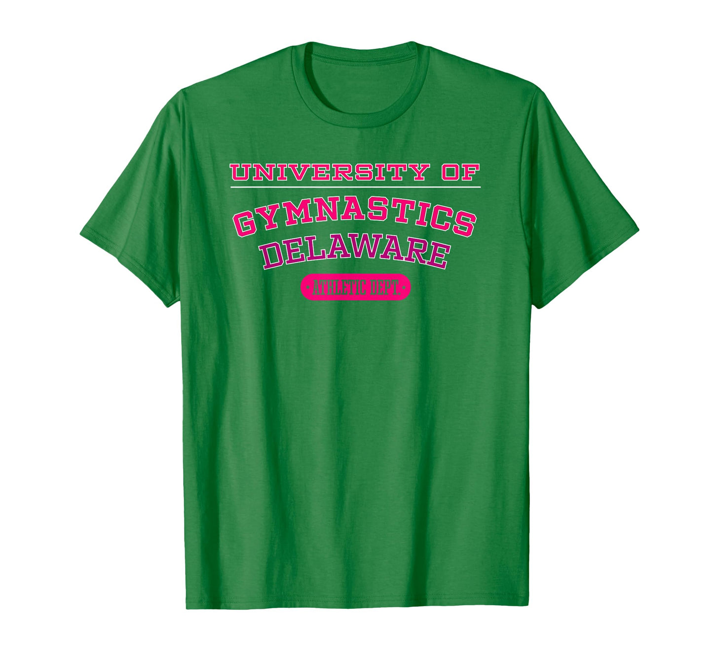 University of Gymnastics DELAWARE Athletic Dept. T-shirt T-Shirt