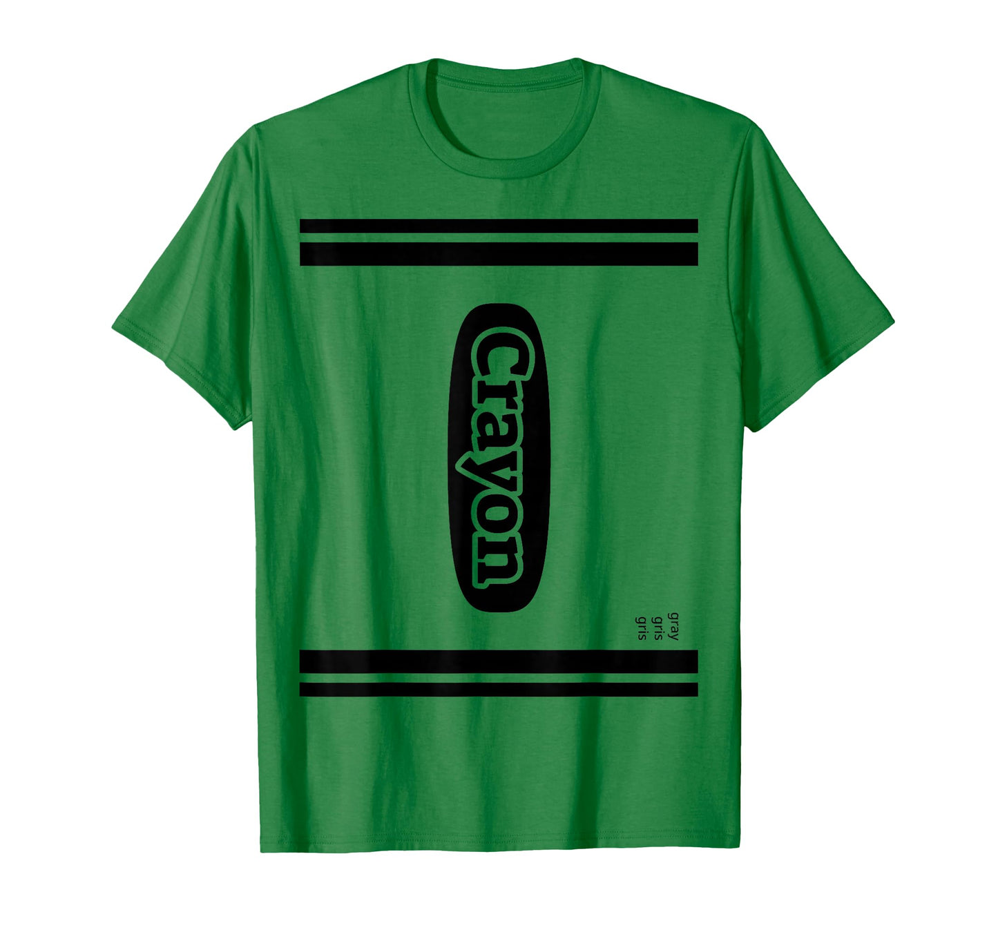 Crayon Gray Group Costume T-Shirt