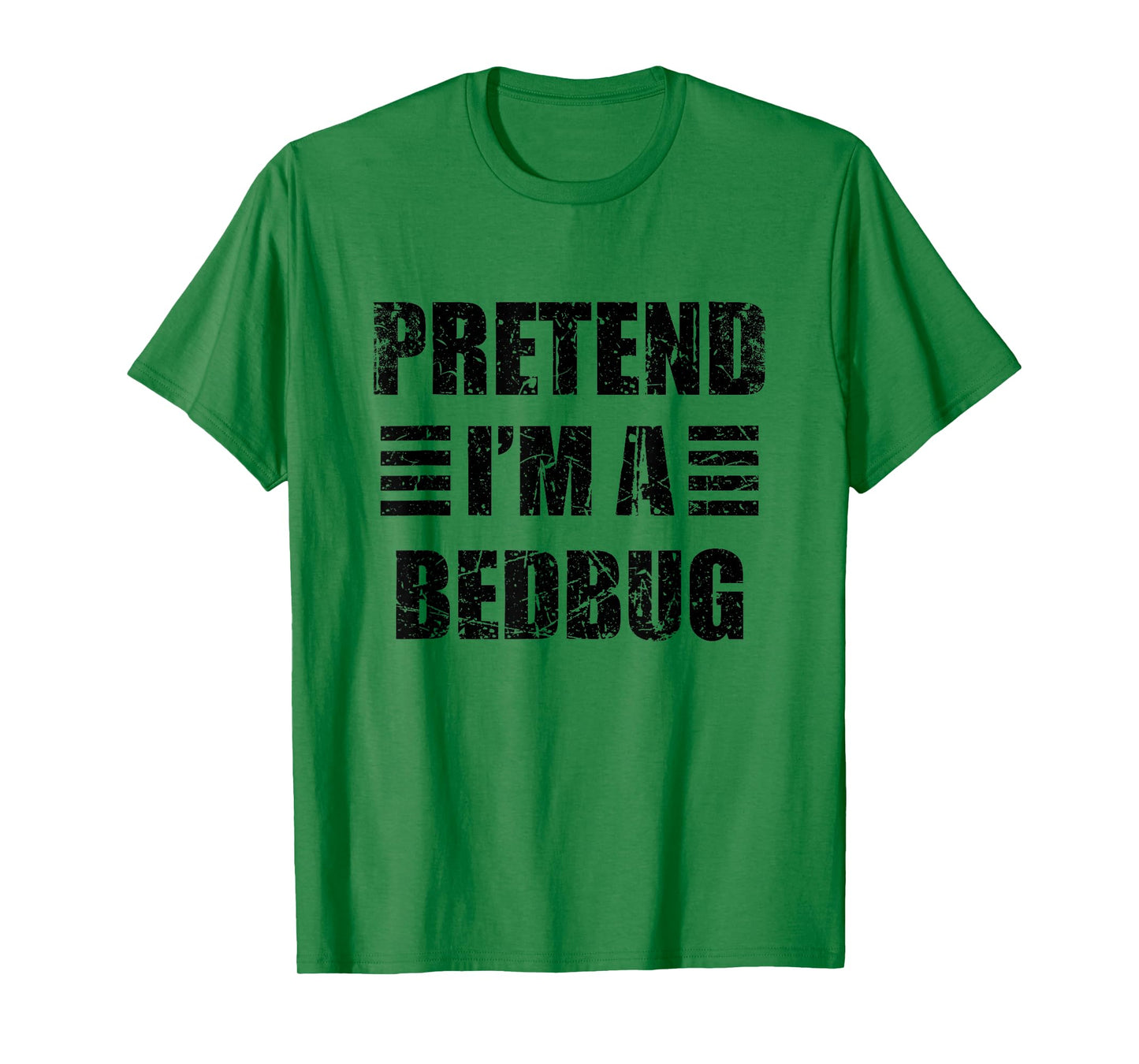 Vintage Pretend I'm a Bedbug Lazy Halloween Costume T-Shirt