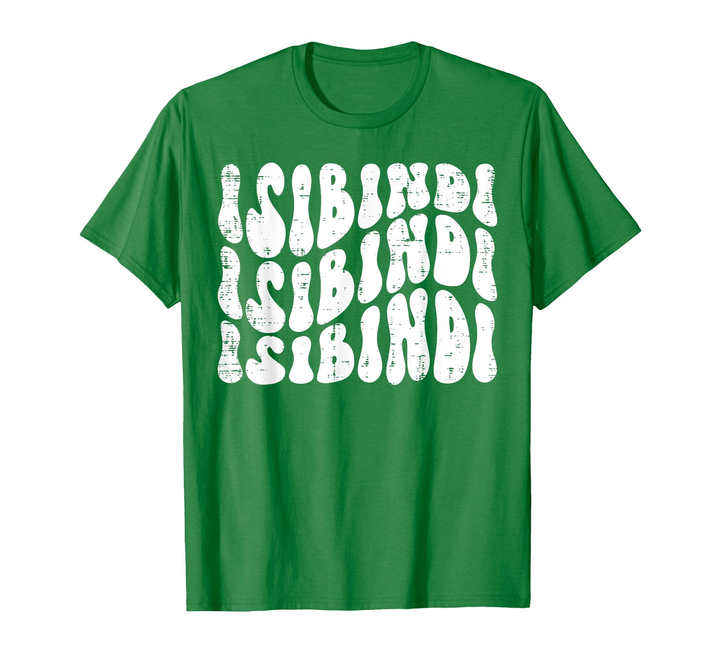 Isibindi - Groovy Wavy Style School Spirit Wear T-Shirt