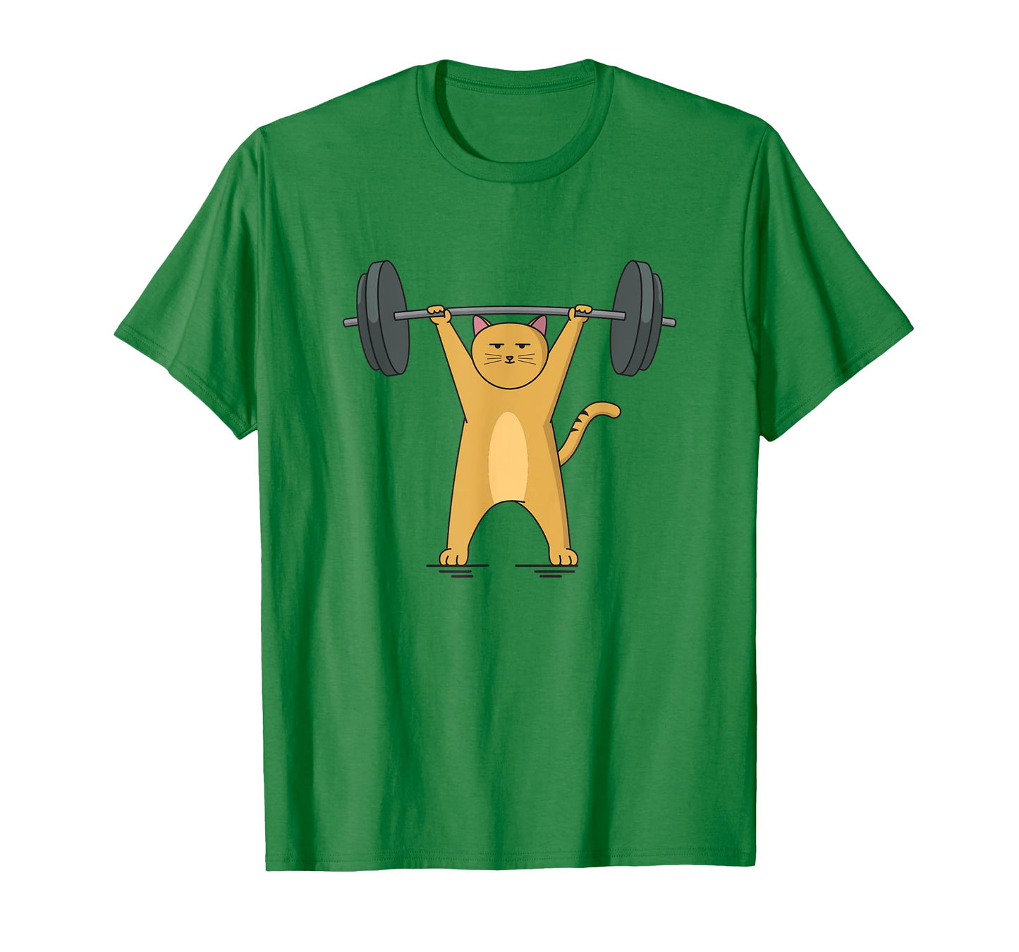Weightlifting - Cat Barbell T-Shirt