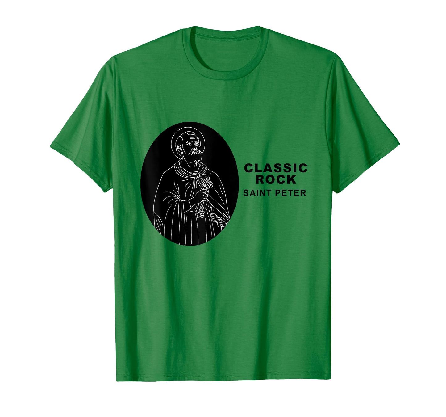 Classic Rock Saint Peter Catholic Saint T-Shirt