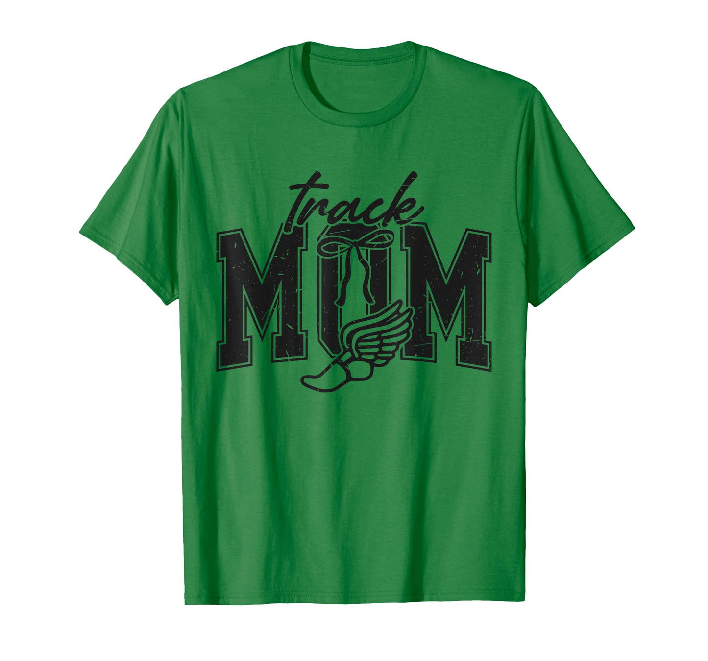Retro Track Mom Track Mama Game Day Sports Mom Womens Mens T-Shirt