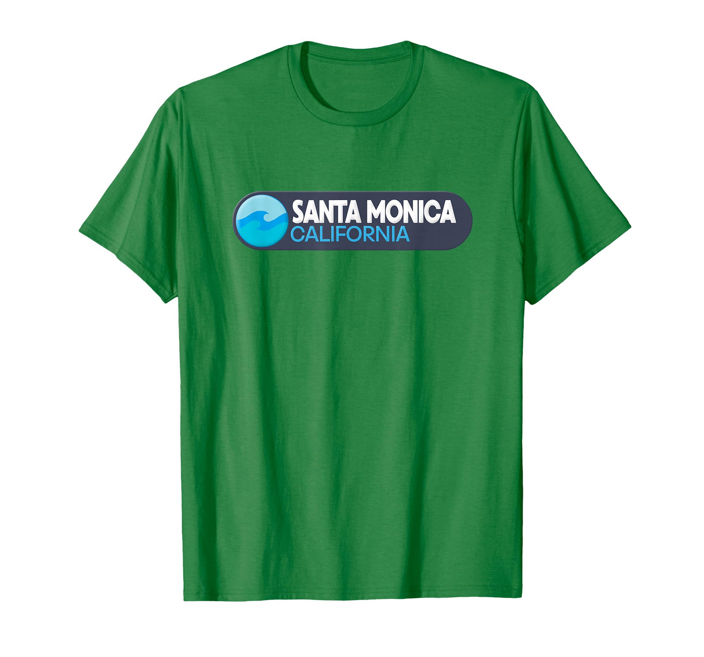 Santa Monica Logo Emblem - Santa Monica California T-Shirt