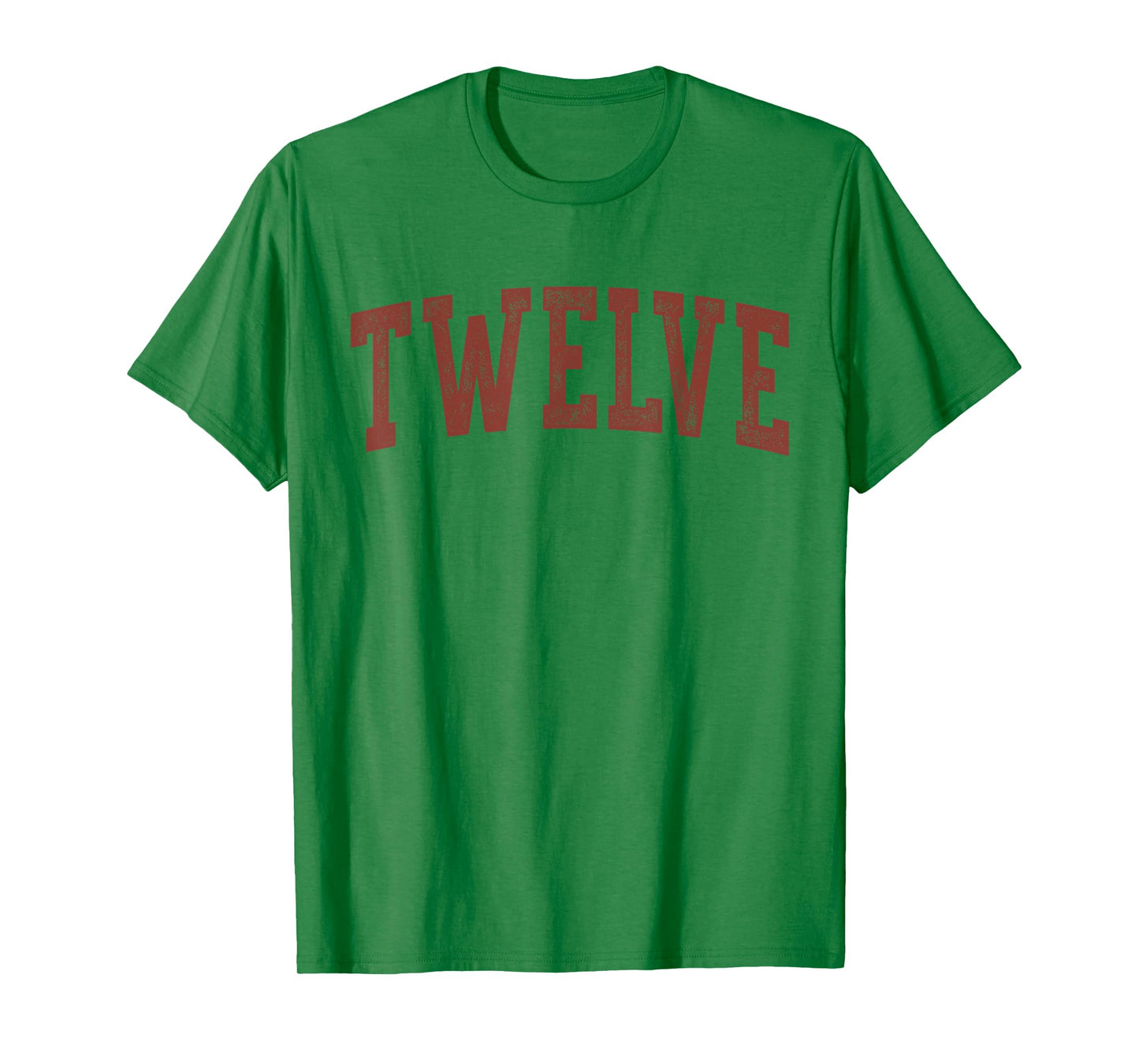 Twelve Minimalist 12th Birthday Design 12-Year-Old T-Shirt