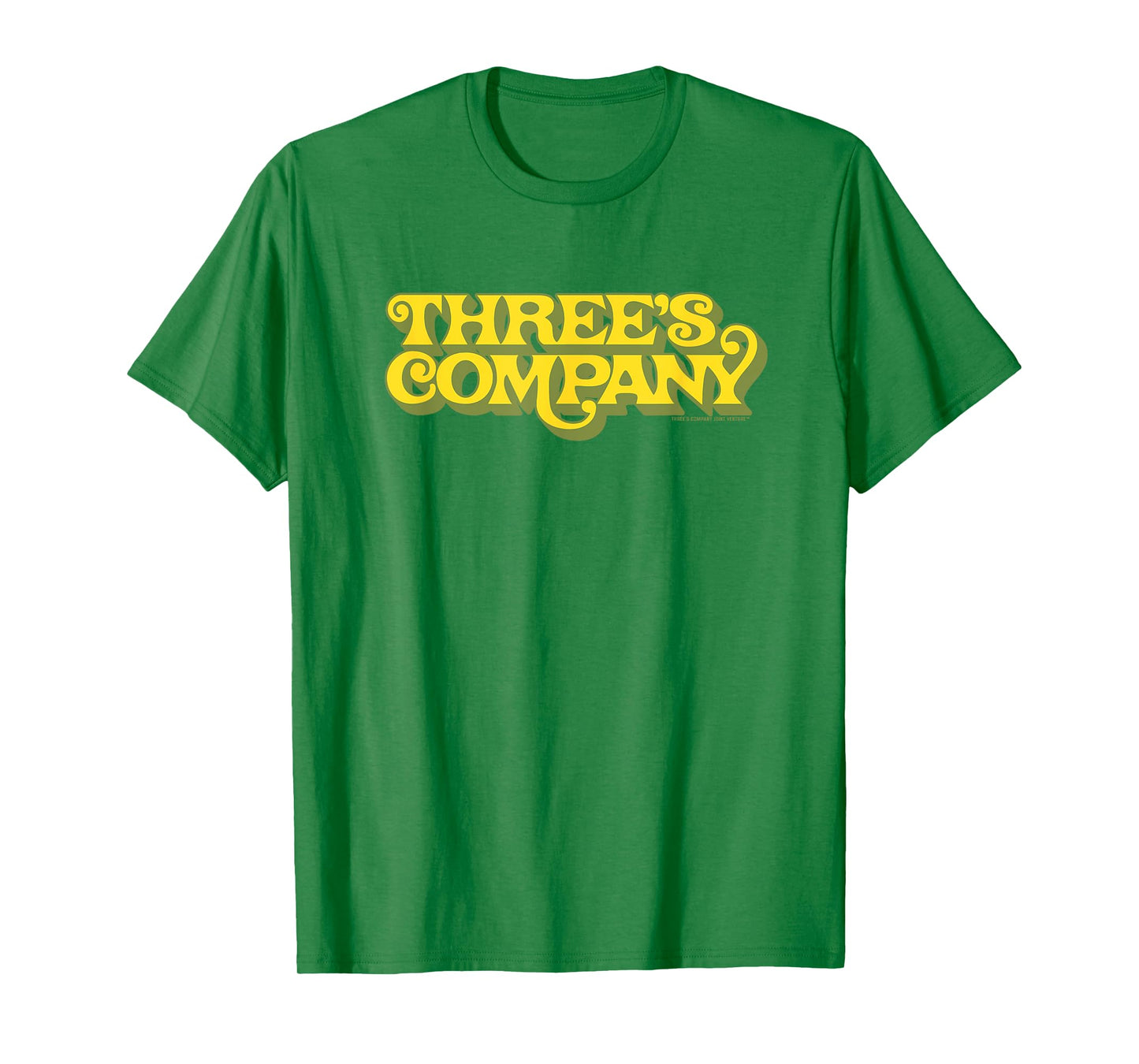 Three's Company Retro Three's Company Show Logo T-Shirt