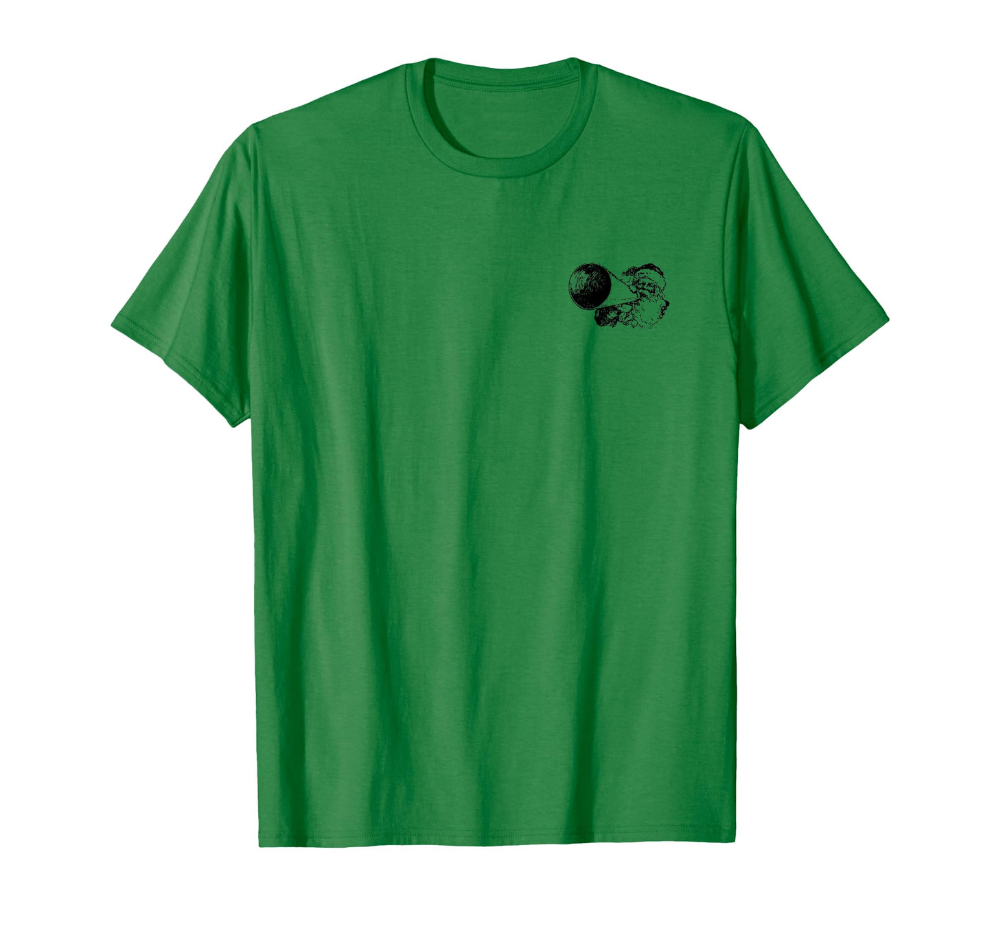 Santa Claus (Christmas Statement & Back Print Graphic) T-Shirt