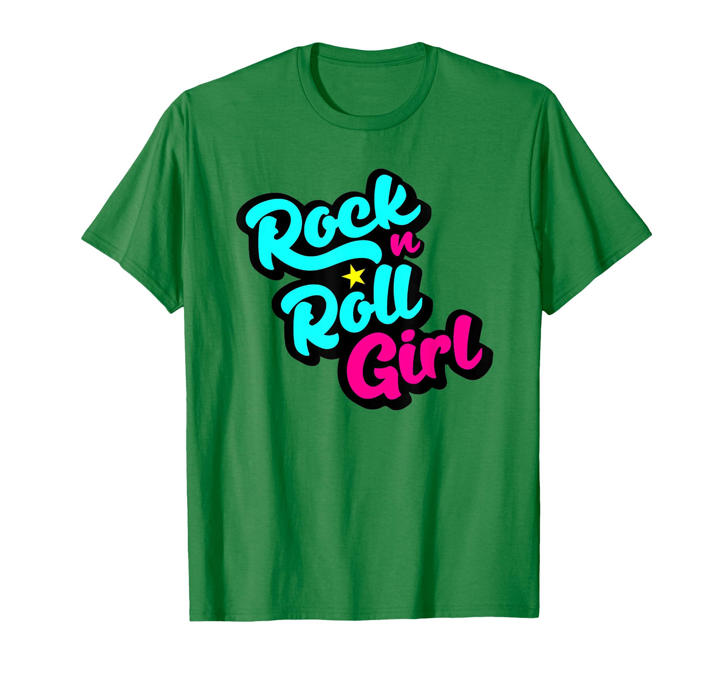 Rock N Roll Girl Ocean Fish Halloween Costumes Group Family T-Shirt