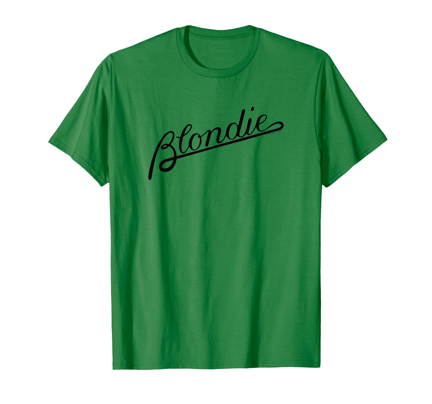 Blondie Script Logo Vintage Band T-Shirt