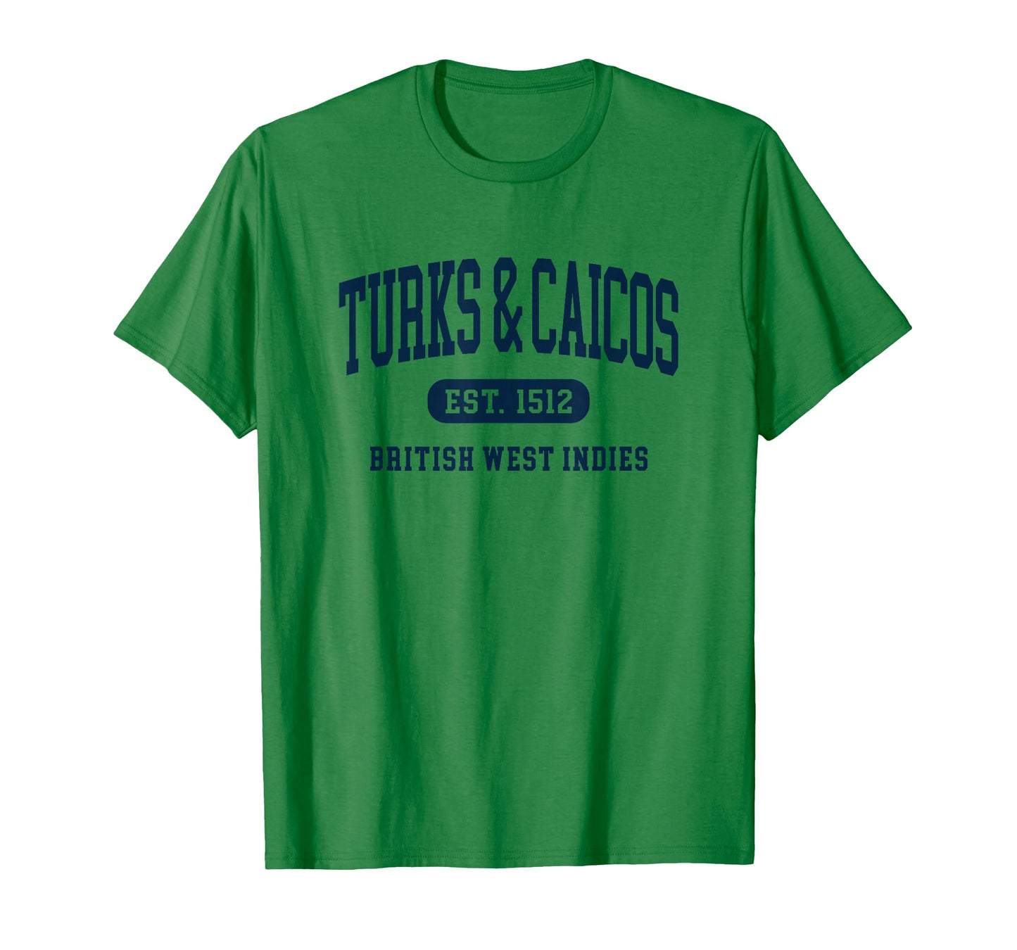 Turks and Caicos Islands Retro Preppy Throwback Souvenir T-Shirt