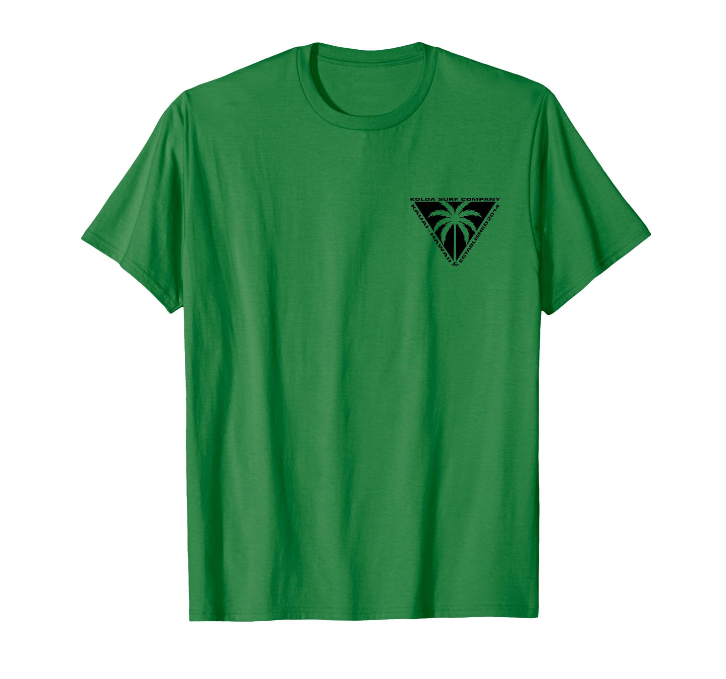 Koloa Surf Triangulated Palm Logo Lightweight, Graphic T-Shirt