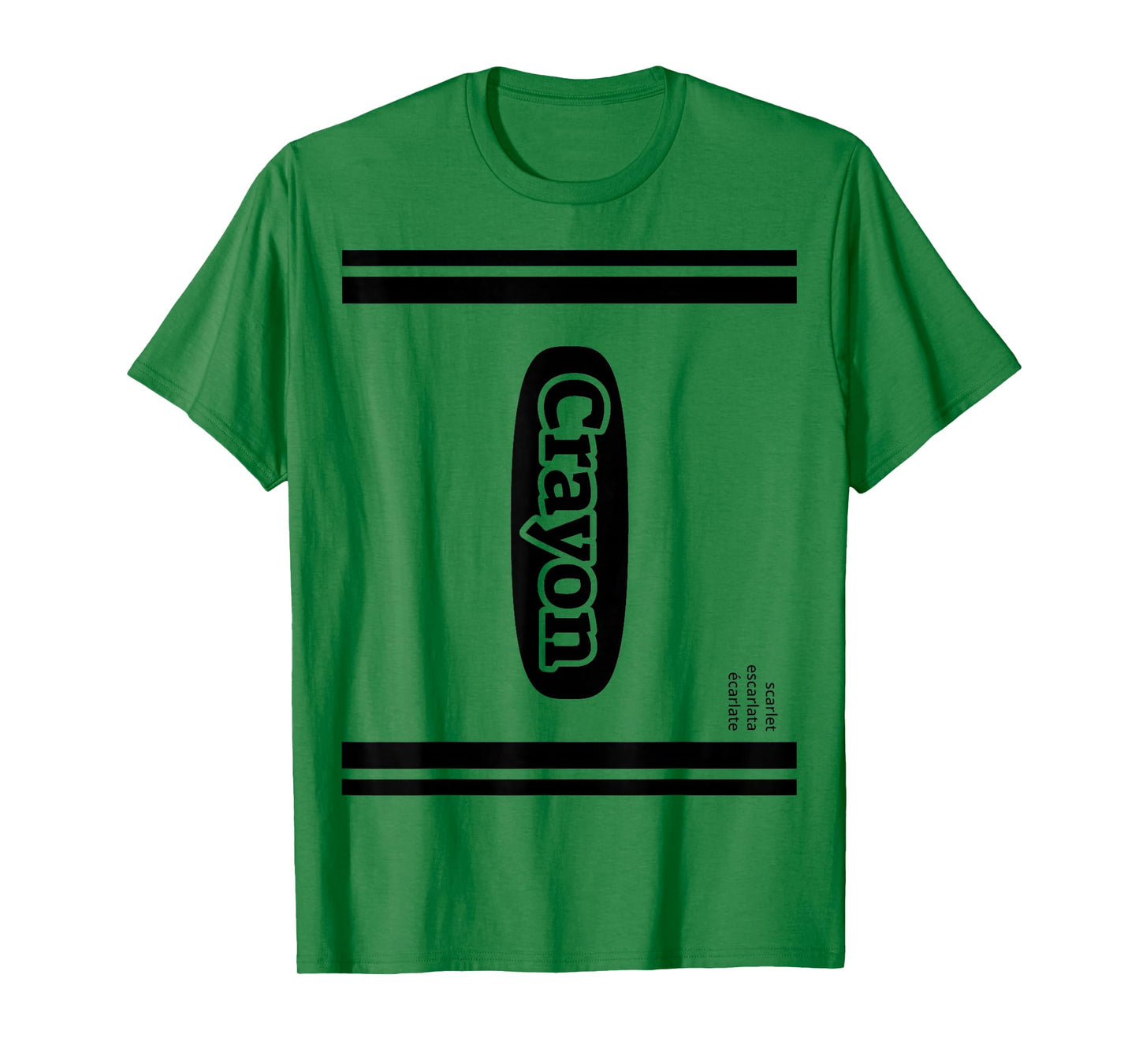 Crayon Scarlet Red Group Costume T-Shirt