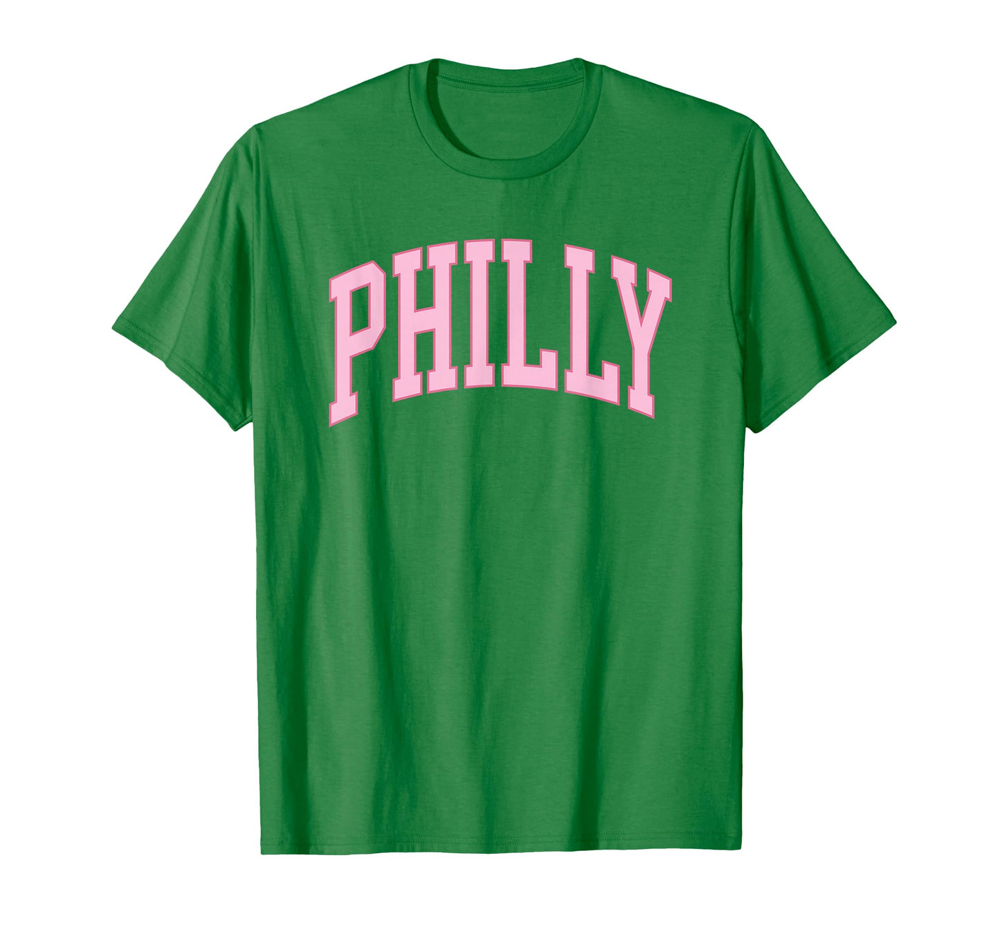 Philly Pink Retro Preppy throwback Philadelphia girls womens T-Shirt
