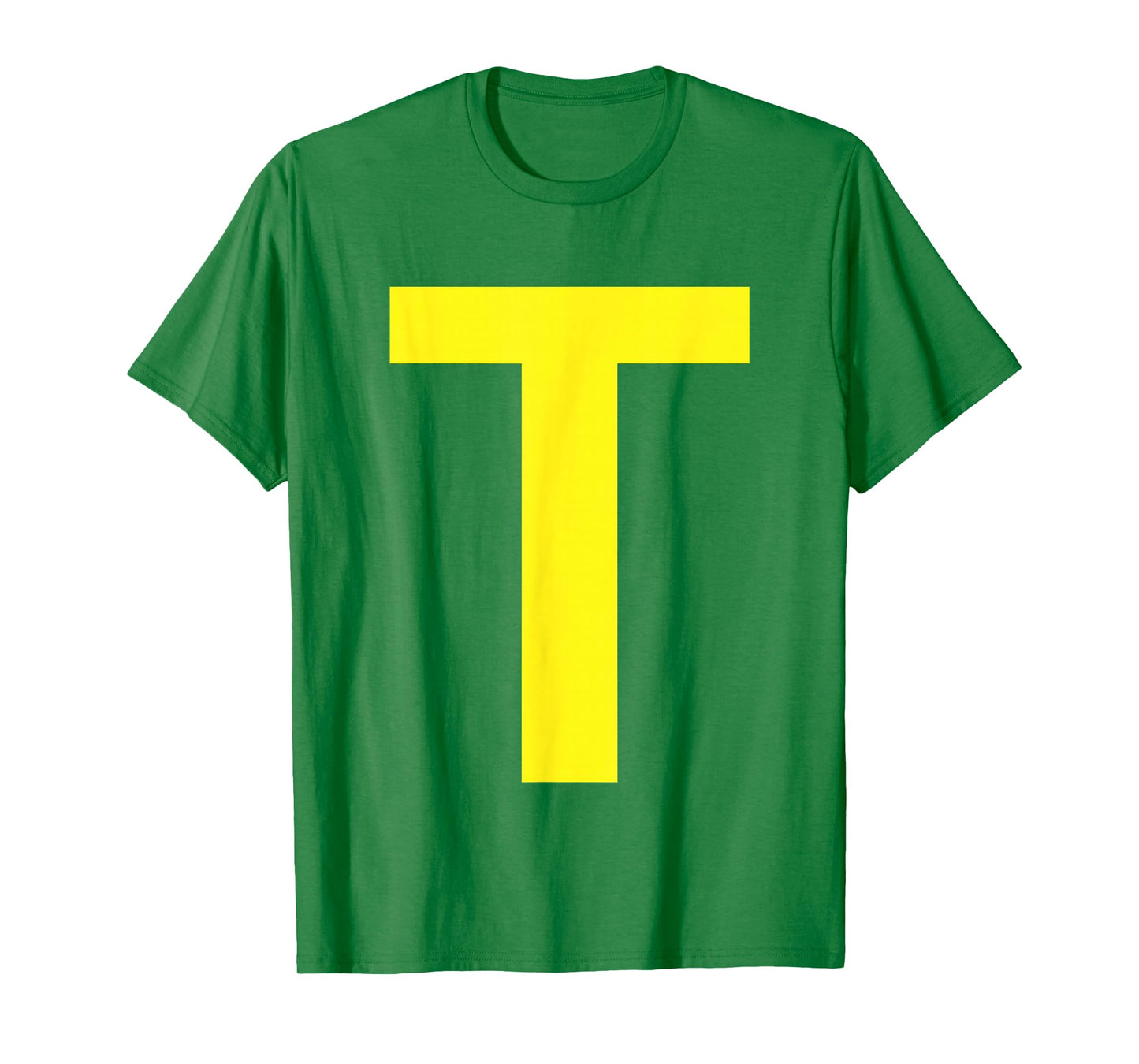 Letter T Funny Group Matching Halloween Costume T-Shirt