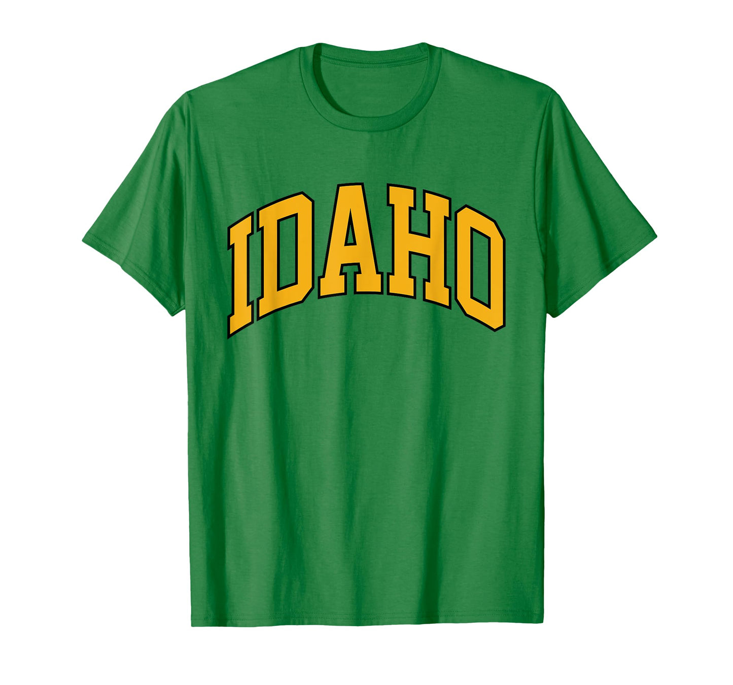 Retro Idaho Tee Vintage Idaho Gold Black Fun Idaho Throwback T-Shirt