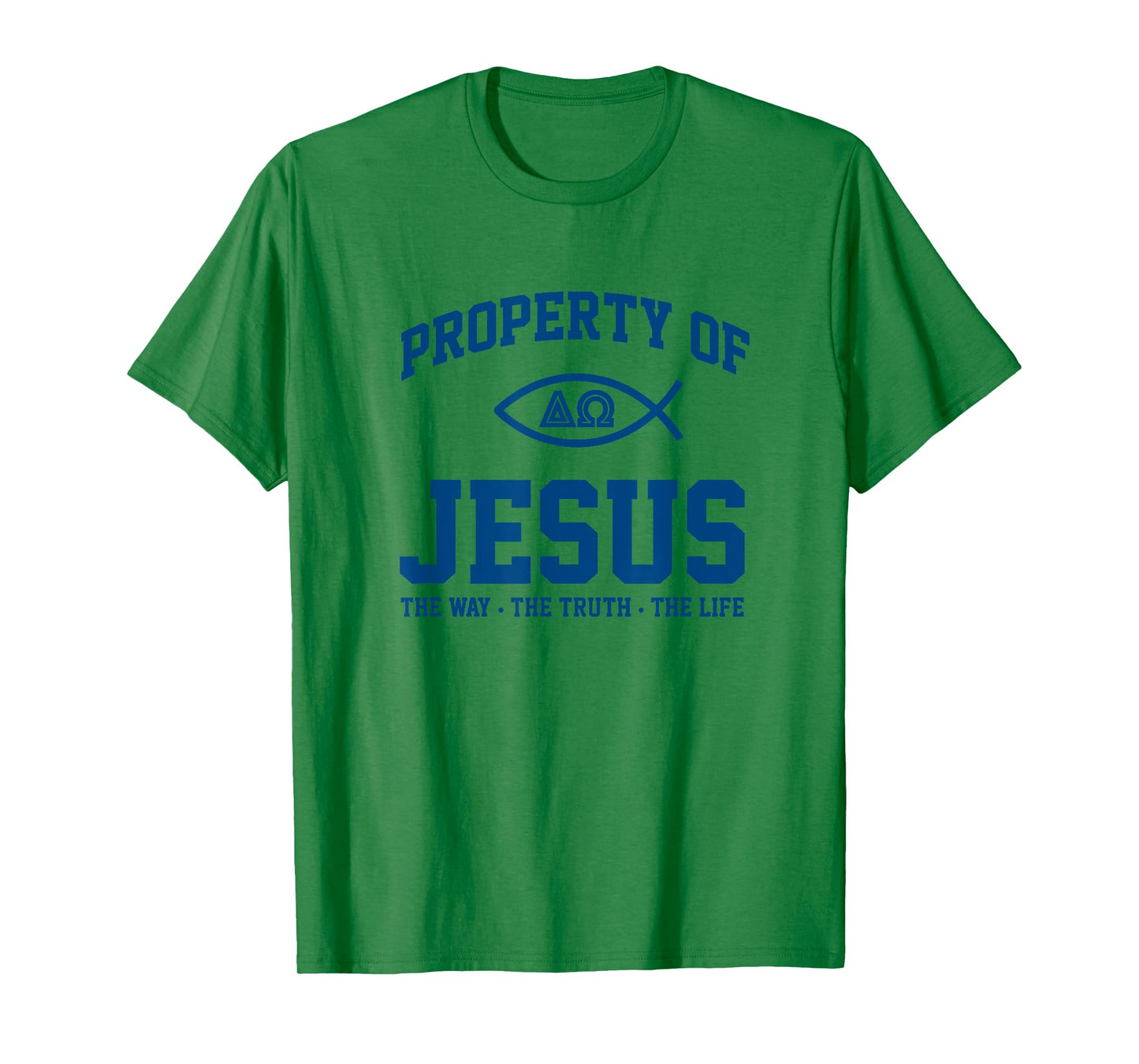 Christian Shirt - Property of Jesus Throwback Gym T-Shirt