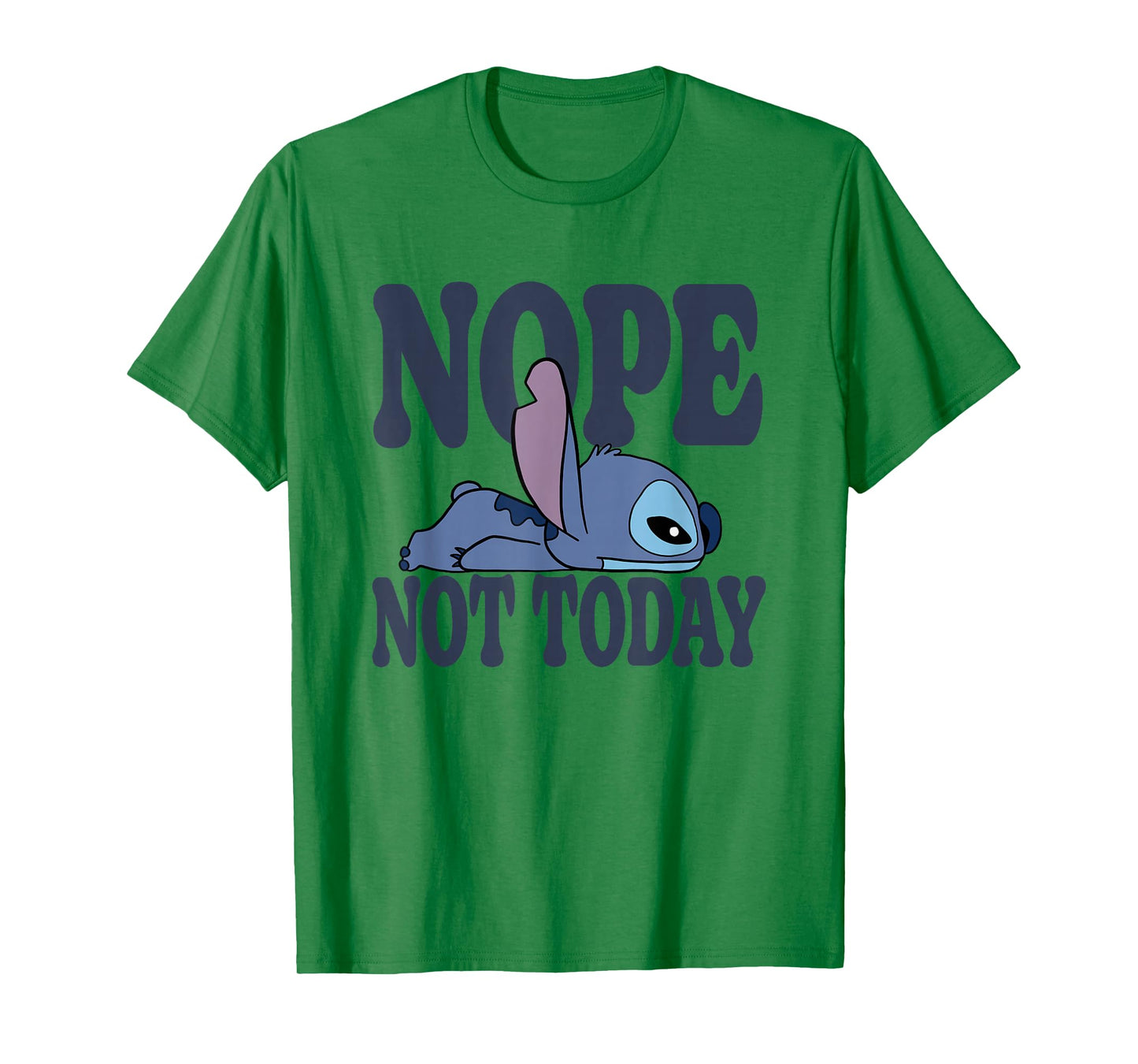 Disney Lilo & Stitch Nope Not Today Sleepy Stitch T-Shirt