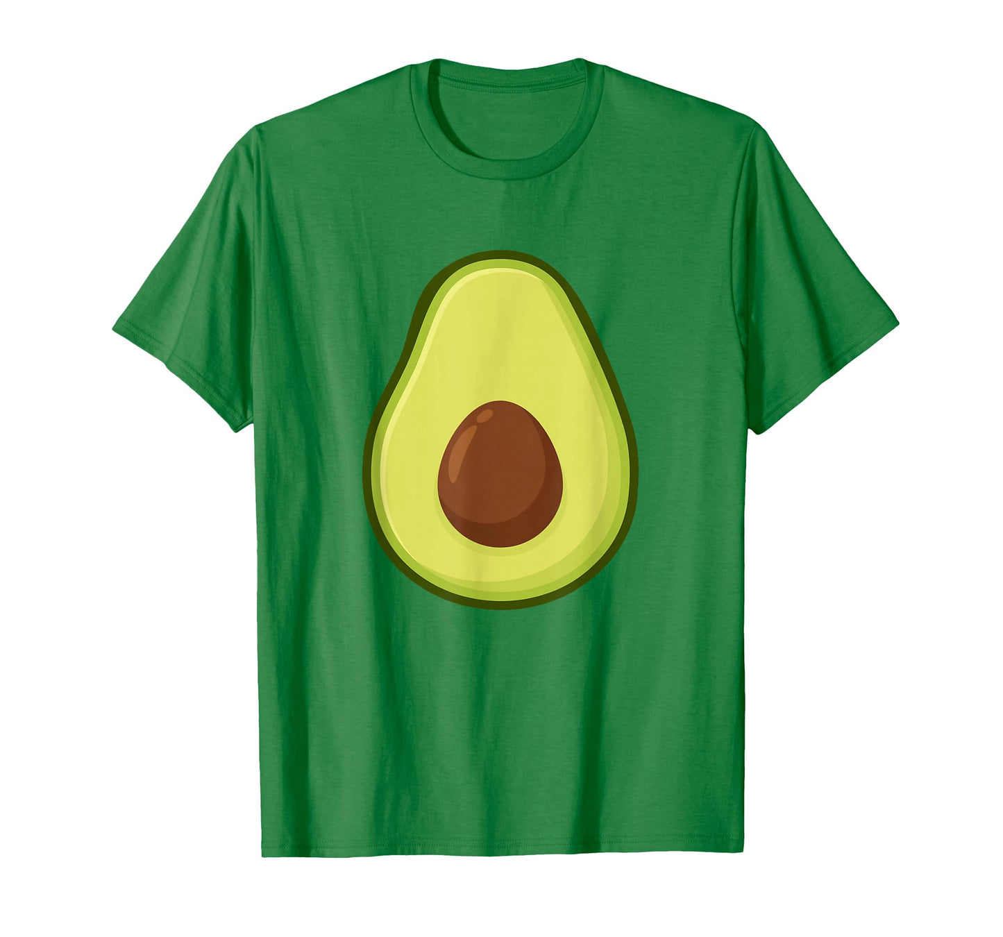 Avocado Shirt Funny Lazy Couple Halloween Costume Men Women T-Shirt
