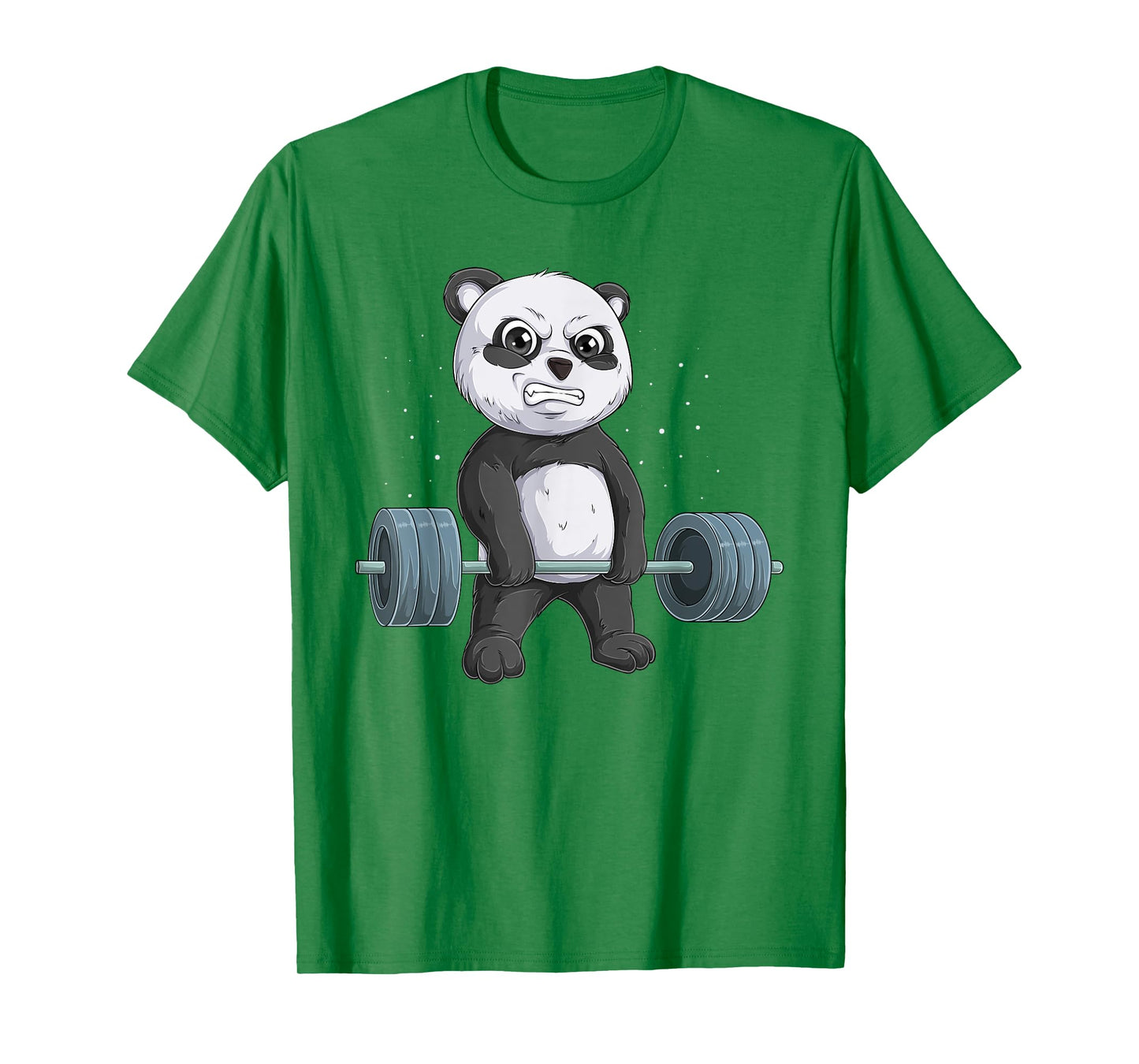 Panda Bear Weightlifting Funny Deadlift Men Fitness Gym T-Shirt