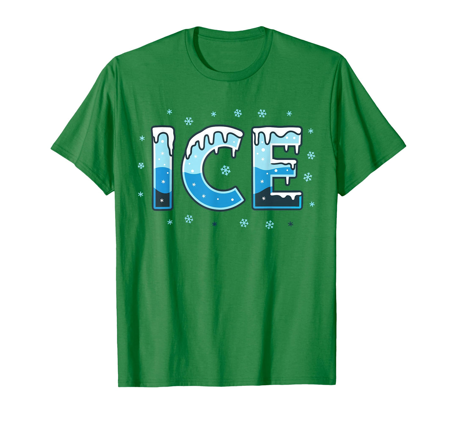 Ice Shirt Adult Kids Men Women Fire And Ice Costume T-Shirt
