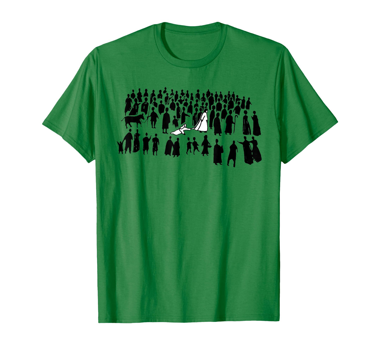 Retro By His Wounds Christian T-Shirt