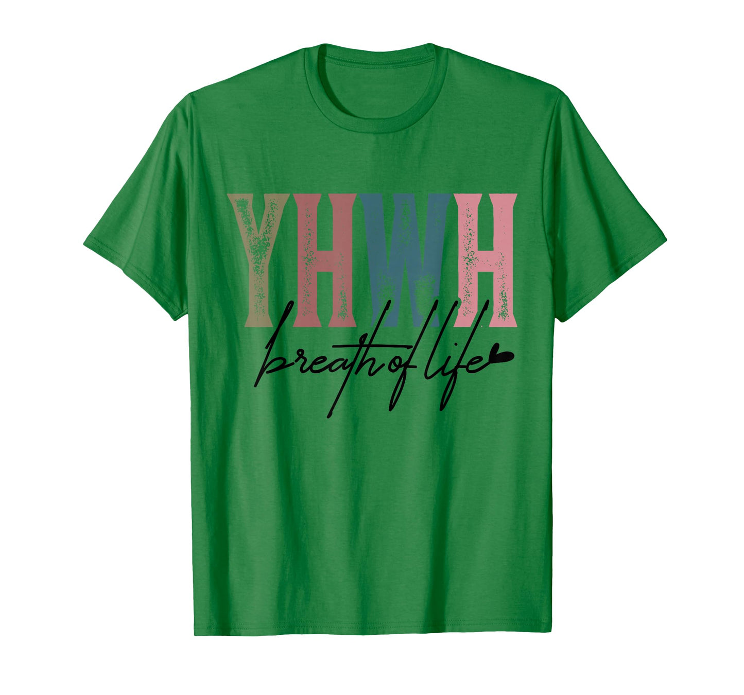 YHWH Breath of Life - Retro Christian God Yahweh Bible T-Shirt