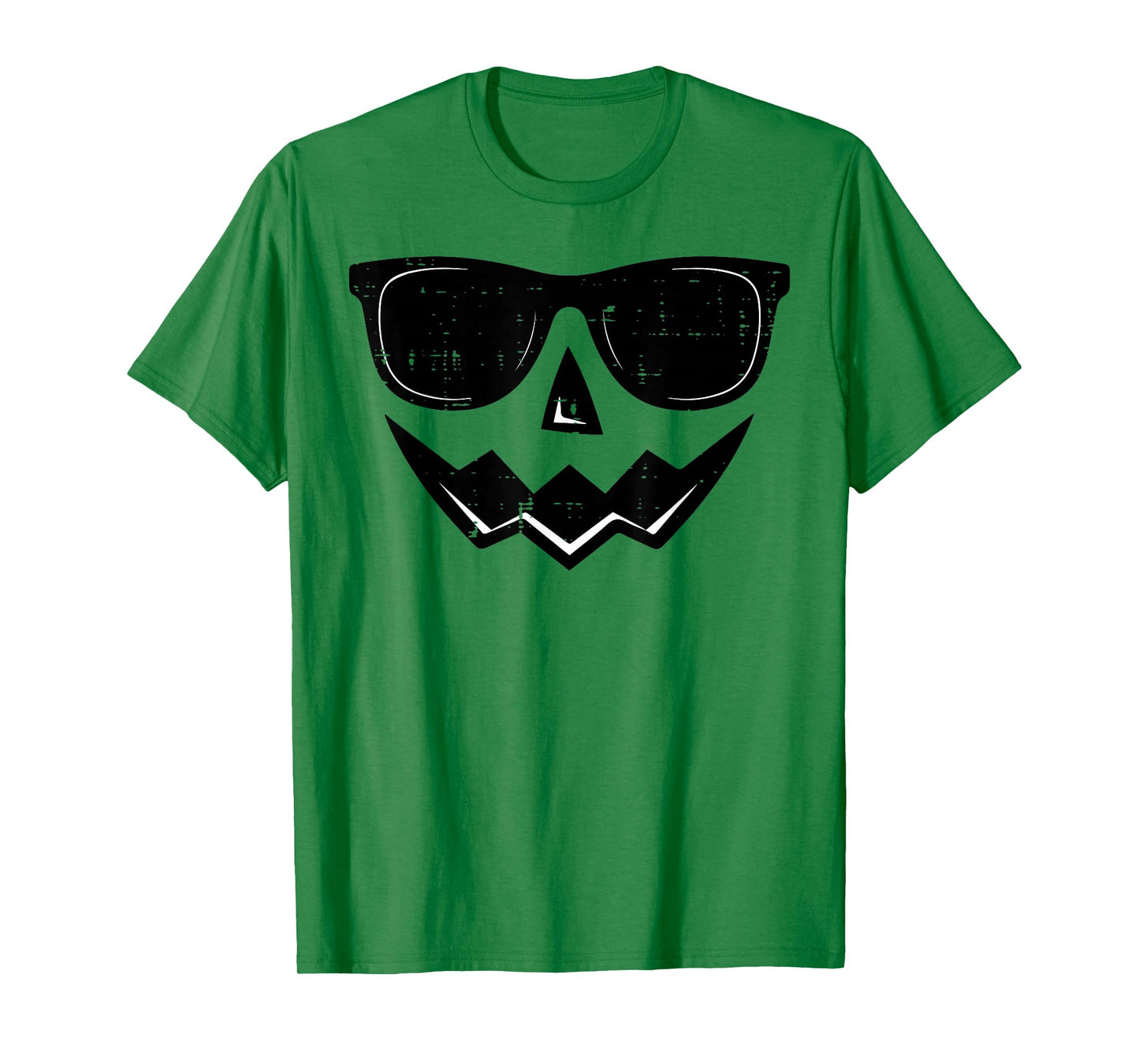 Jack-O-Lantern Scary Pumpkin Face Halloween Boys Kids Men T-Shirt