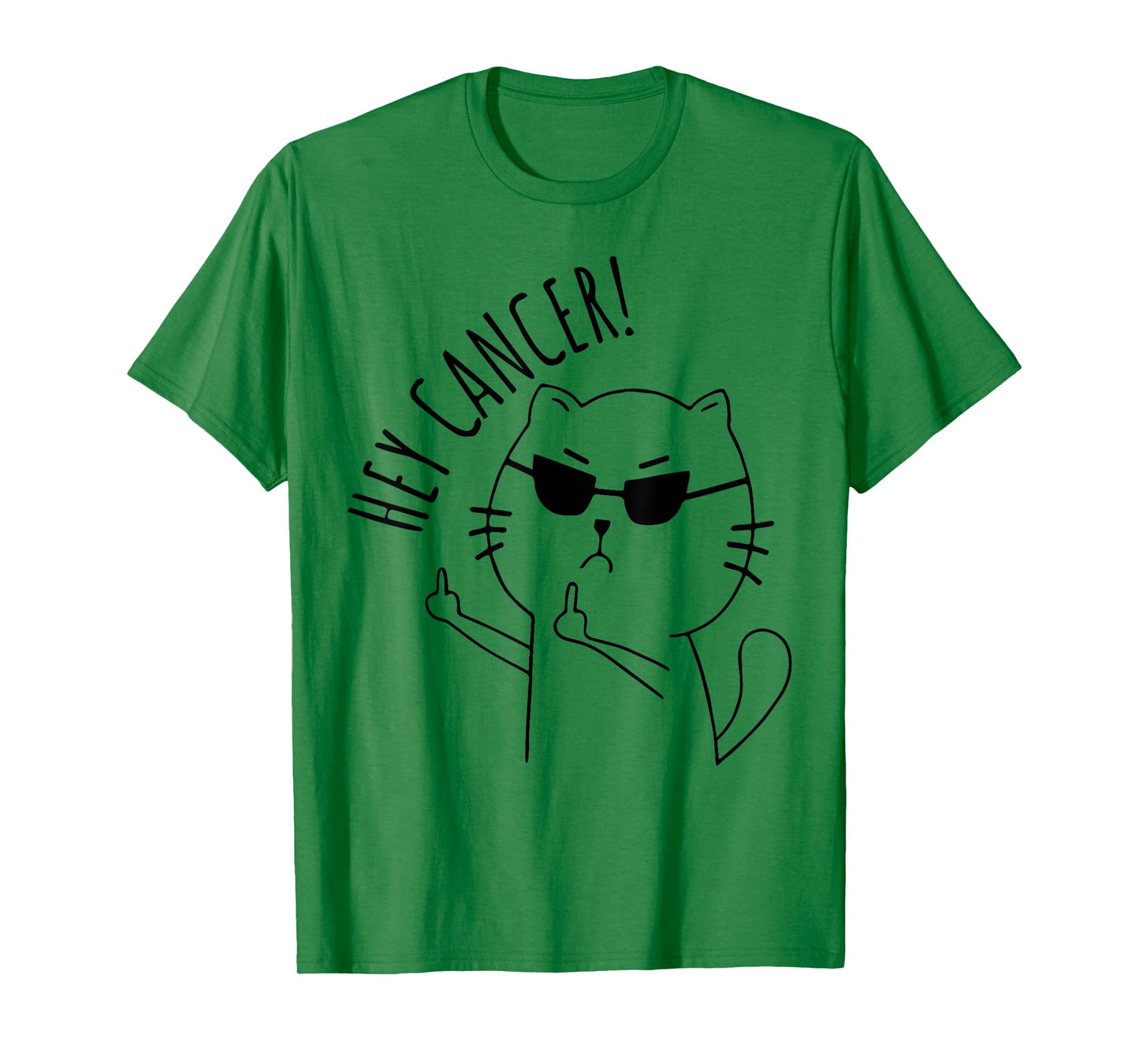 Cat Hey Cancer T-Shirt