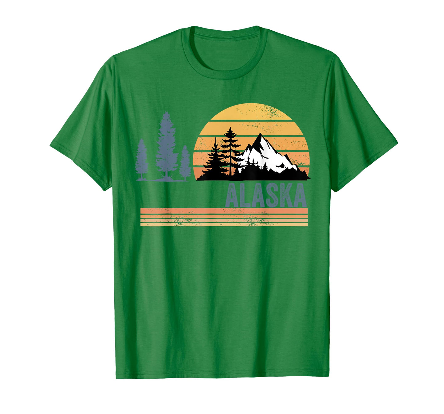 Alaska Souvenir Alaskan Vacation Vintage Travel Men Women T-Shirt