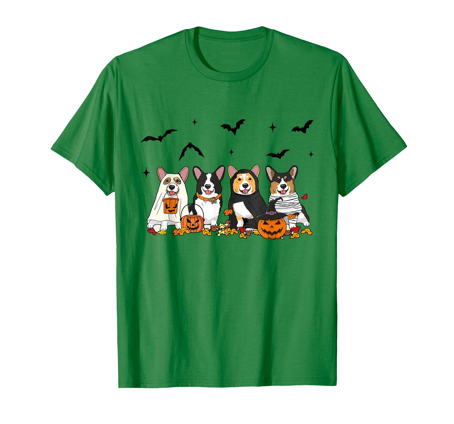 Witch Corgi Halloween Corgi Dog Mom Dog Lover Womens Mens T-Shirt