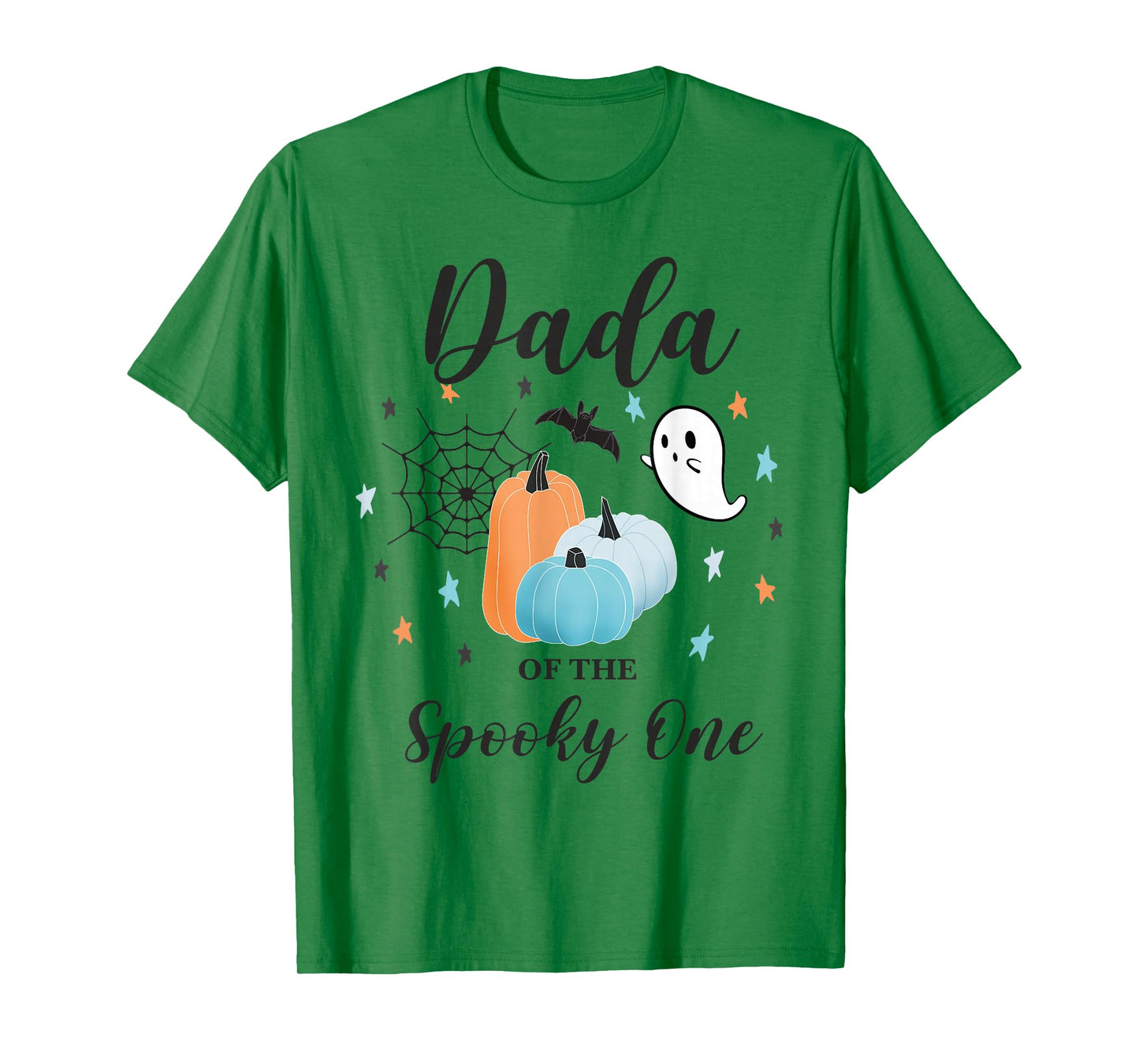 Dada of Spooky One First Birthday Blue Pumpkin Halloween 1 T-Shirt