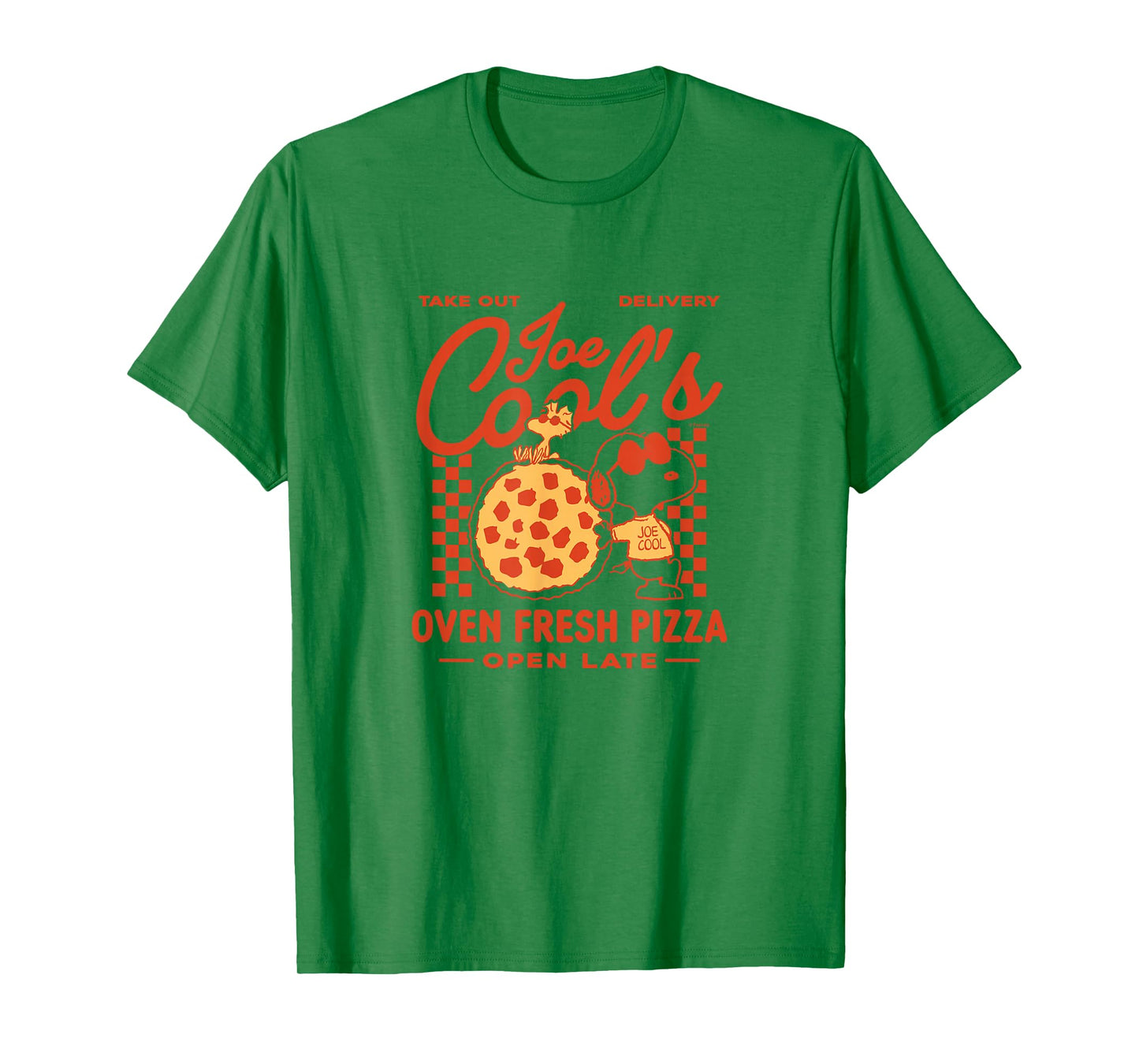Peanuts - Joe Cool Pizza T-Shirt