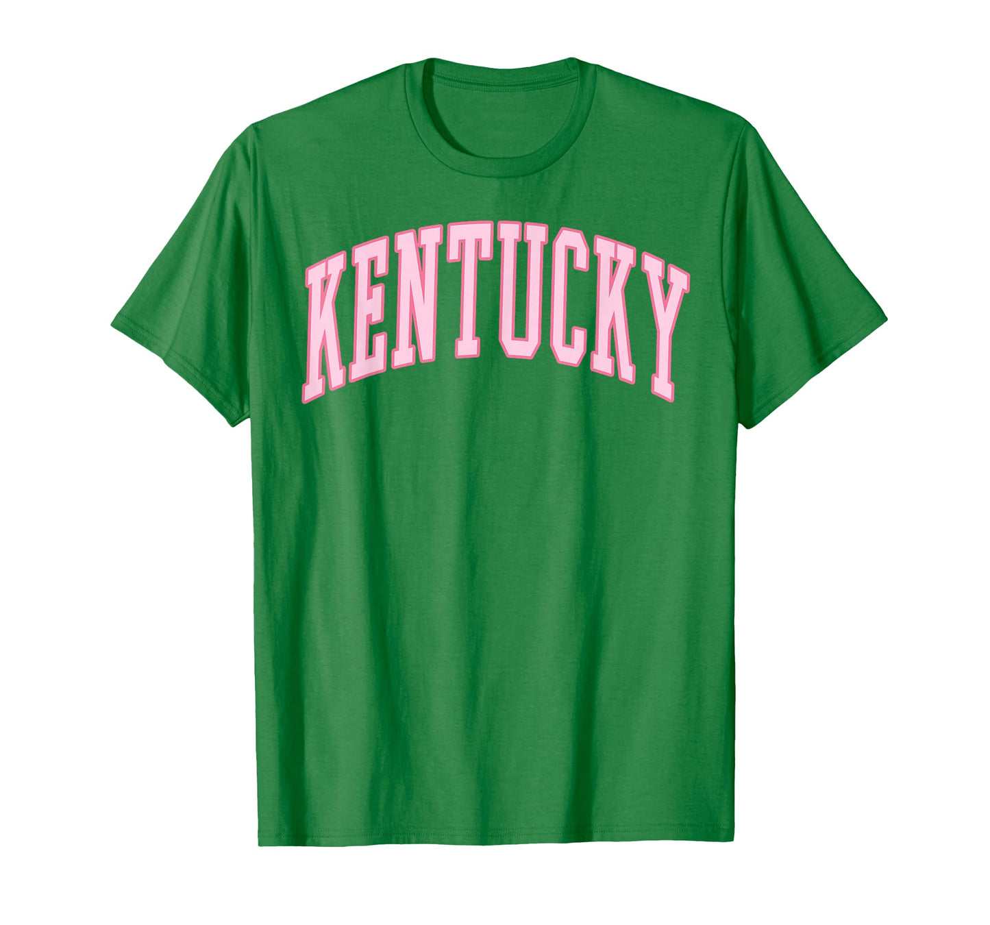 Kentucky Vintage Preppy Varsity Pink Sports T-Shirt