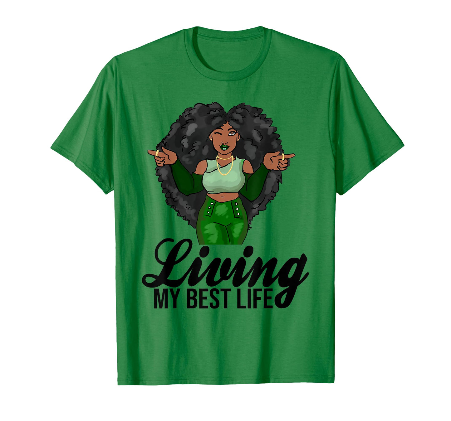 Living My Best Life T-Shirt Womens Gift T-Shirt
