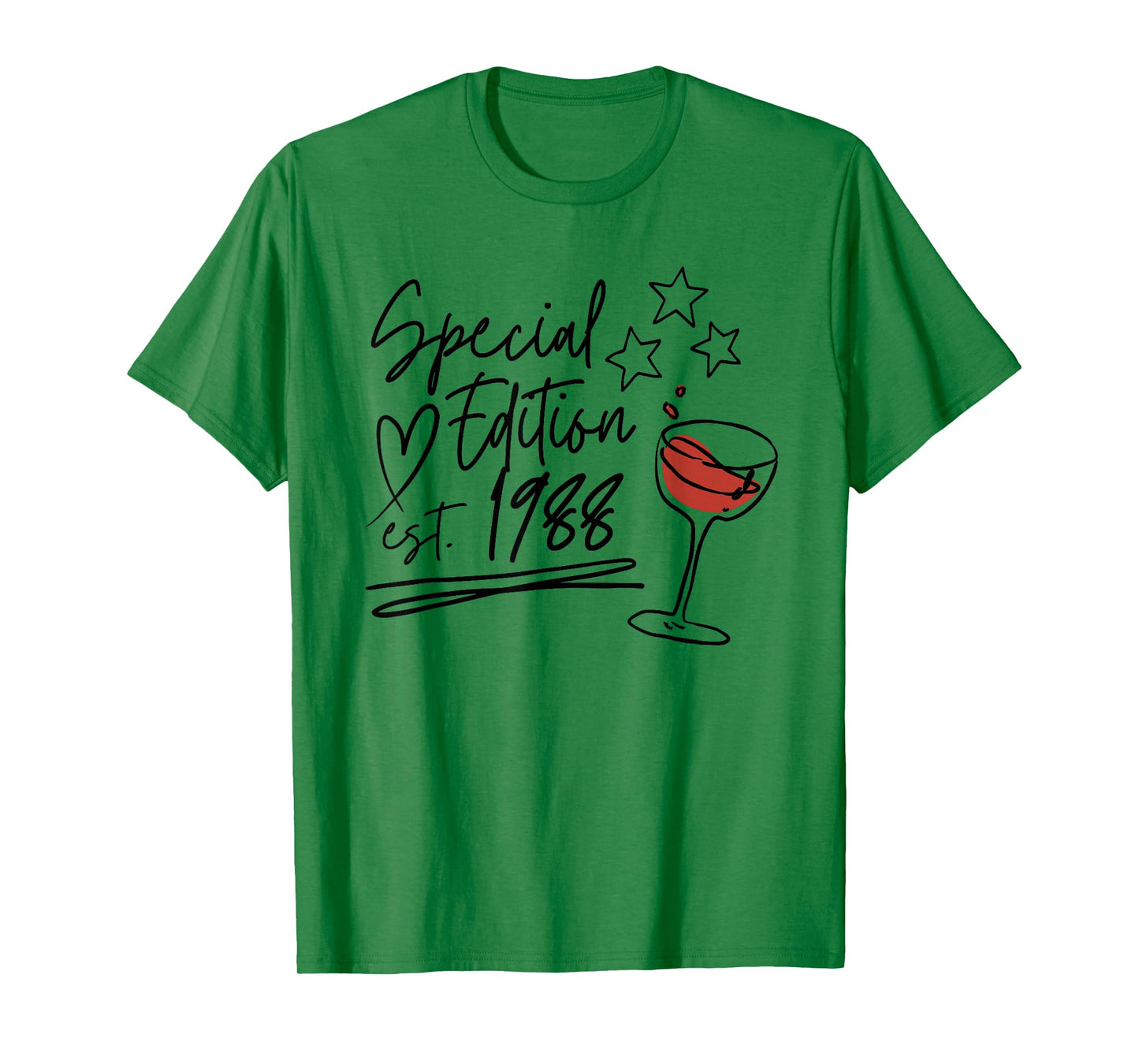 Year Of Birth 1988 Birthday Design Vintage Born In 1988 T-Shirt