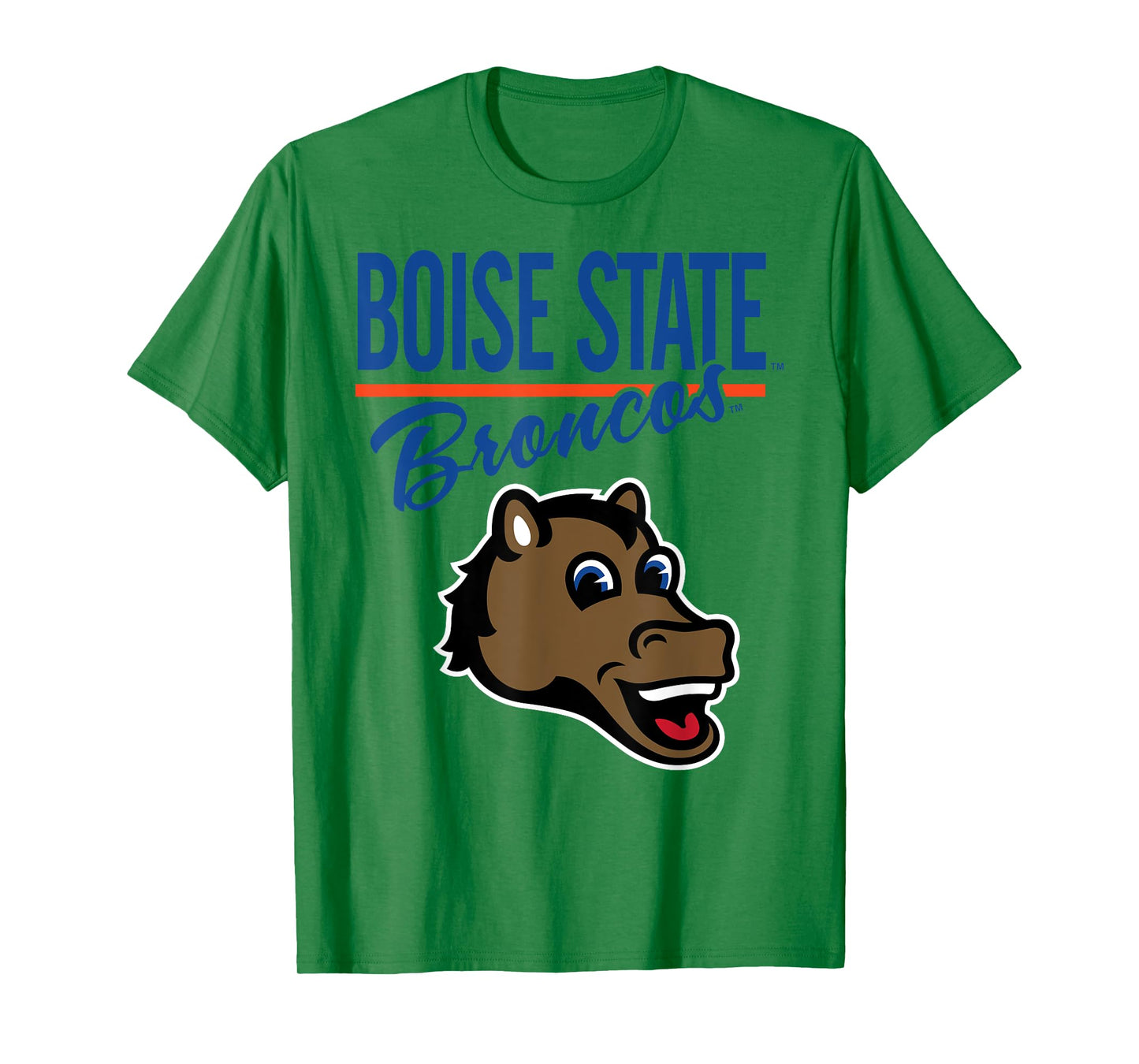 Boise State Broncos Mascot Gray Officially Licensed T-Shirt