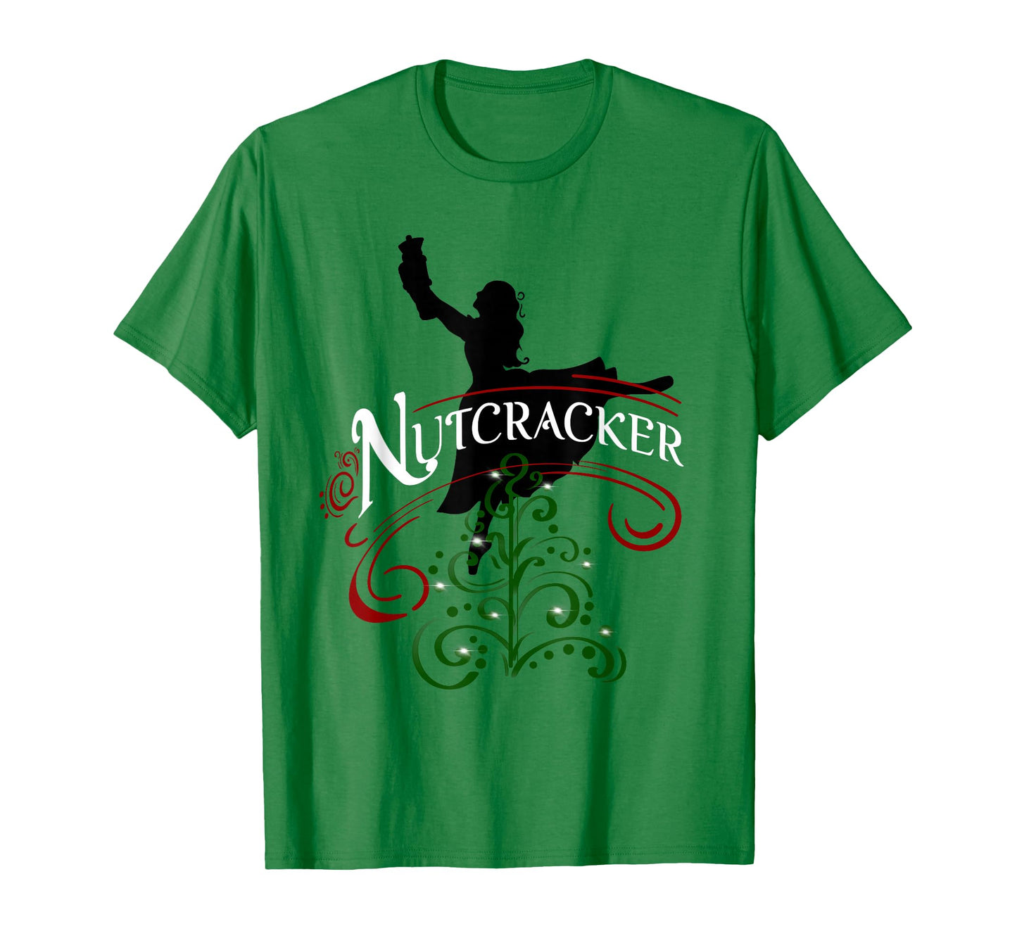 The Nutcracker Ballet Christmas Tree Holiday Dance T-Shirt