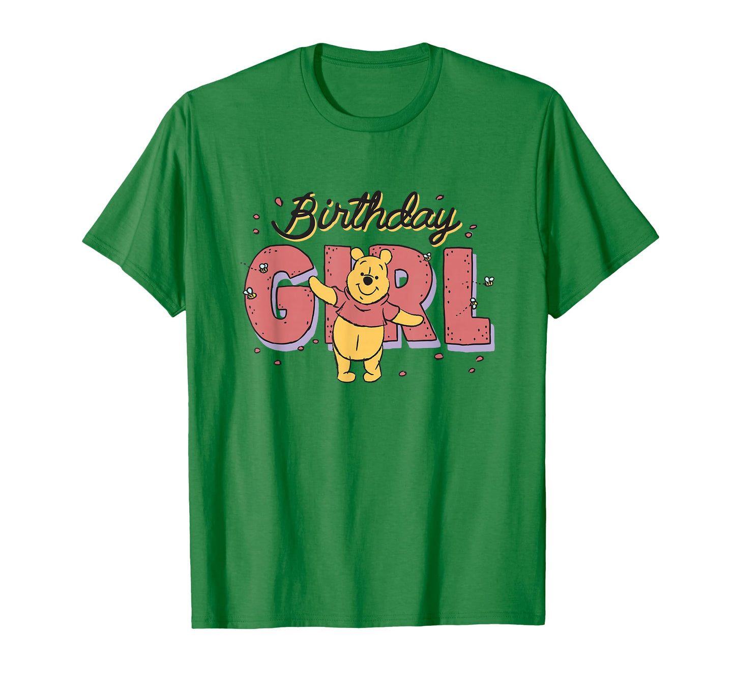 Disney Winnie the Pooh Birthday Girl Buzzing Bees T-Shirt