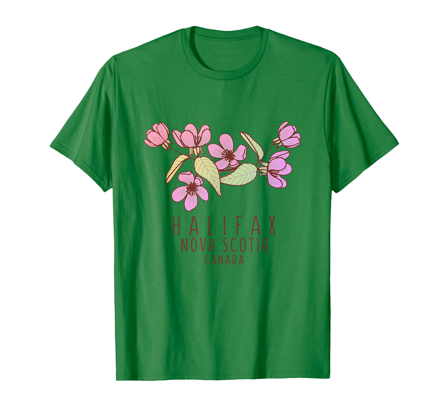 Halifax Nova Scotia Canada Wildflowers T-Shirt