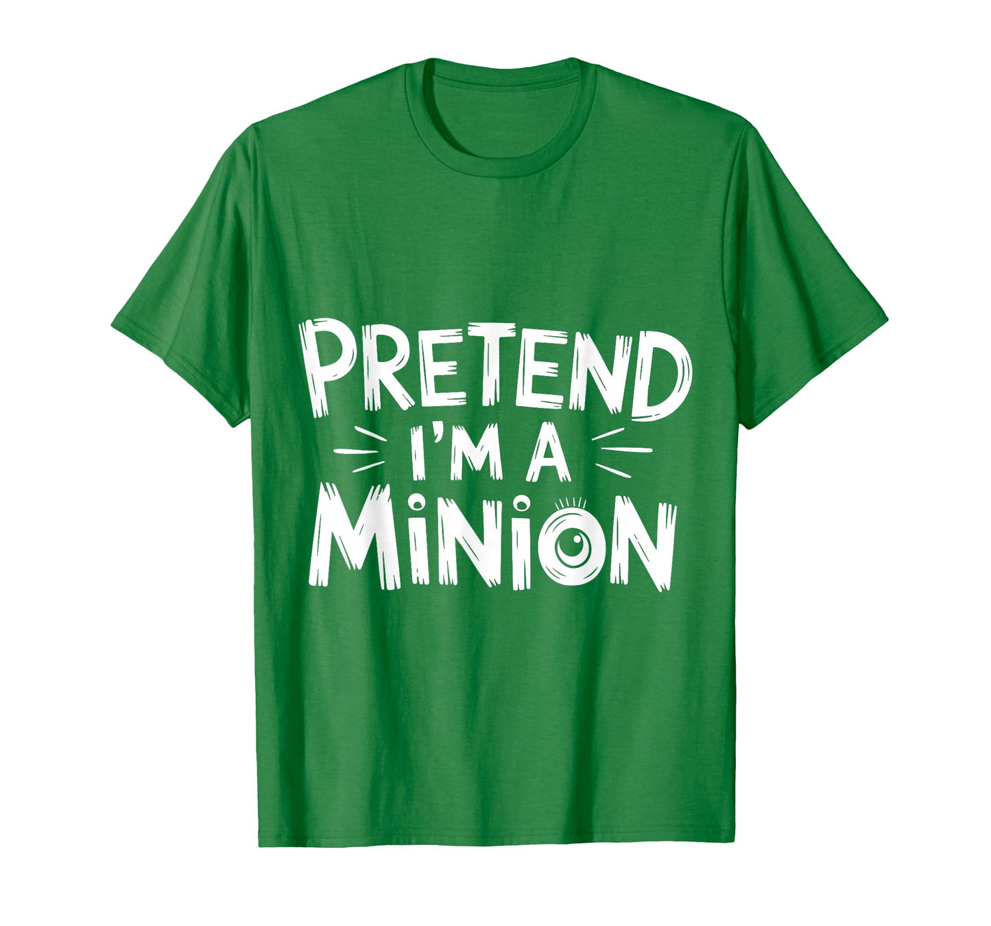 Pretend I'm A Minion Costume Party Funny Halloween Minion T-Shirt