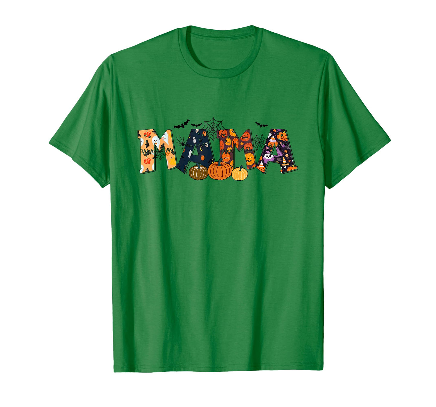 Spooky Mama Groovy Retro Ghost Halloween Spooky Mom Mother T-Shirt