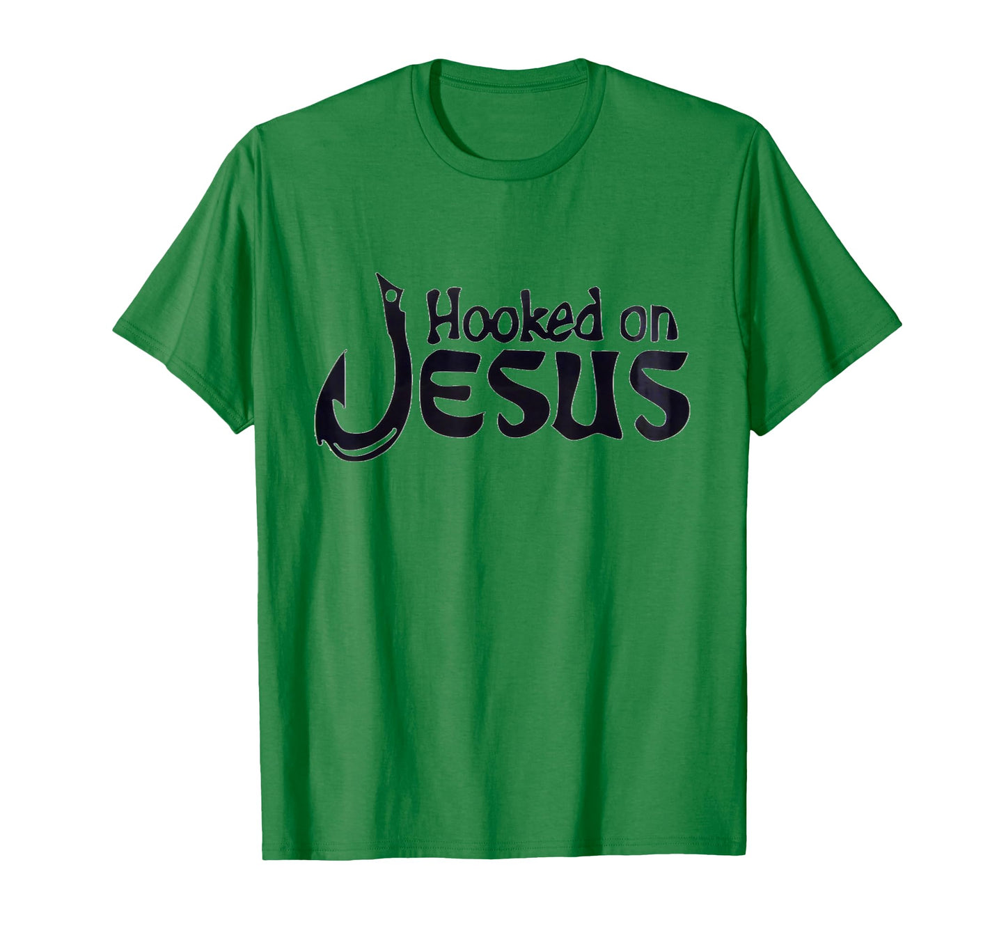 t-shirt hooked on Jesus, Faith love god tee shirt T-Shirt